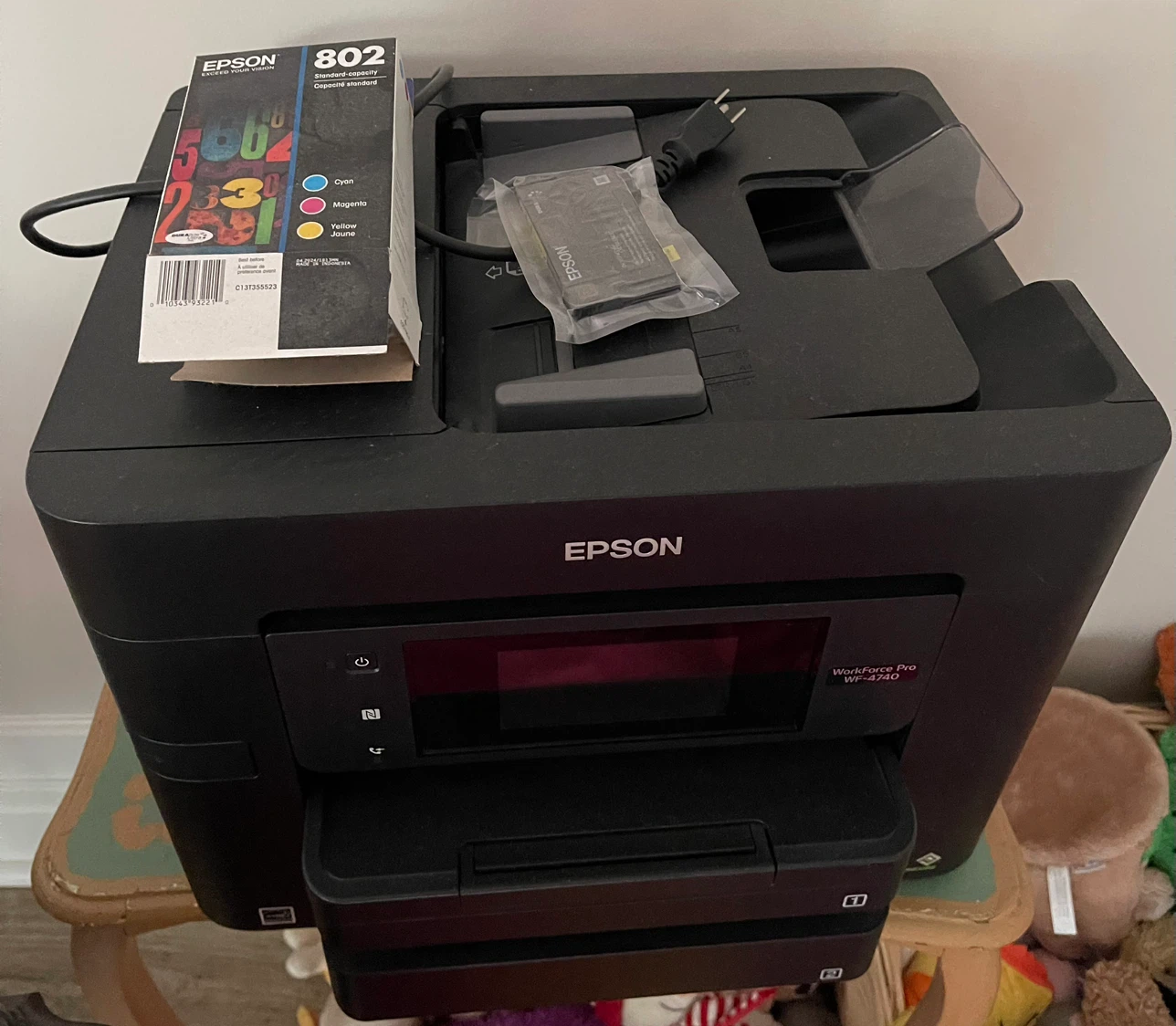 Epson Workforce Pro WF-4740 All-in-One Printer - photo 2