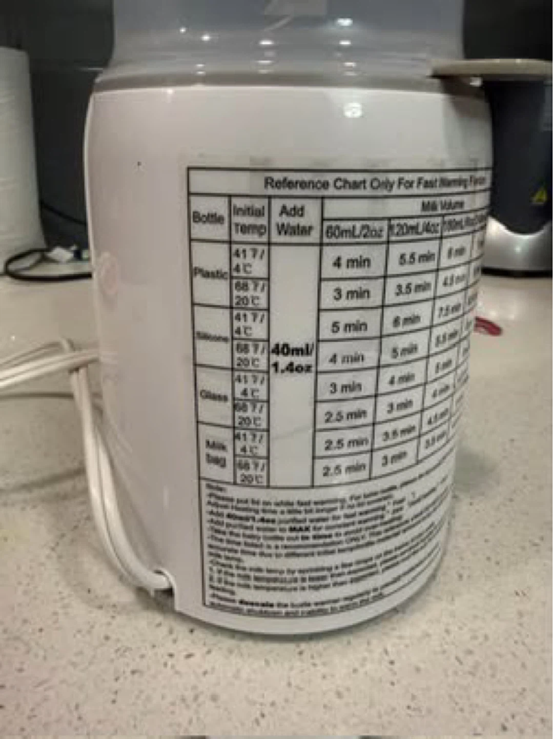 GROWNSY 8-in-1 Fast Baby Bottle Warmer - photo 4