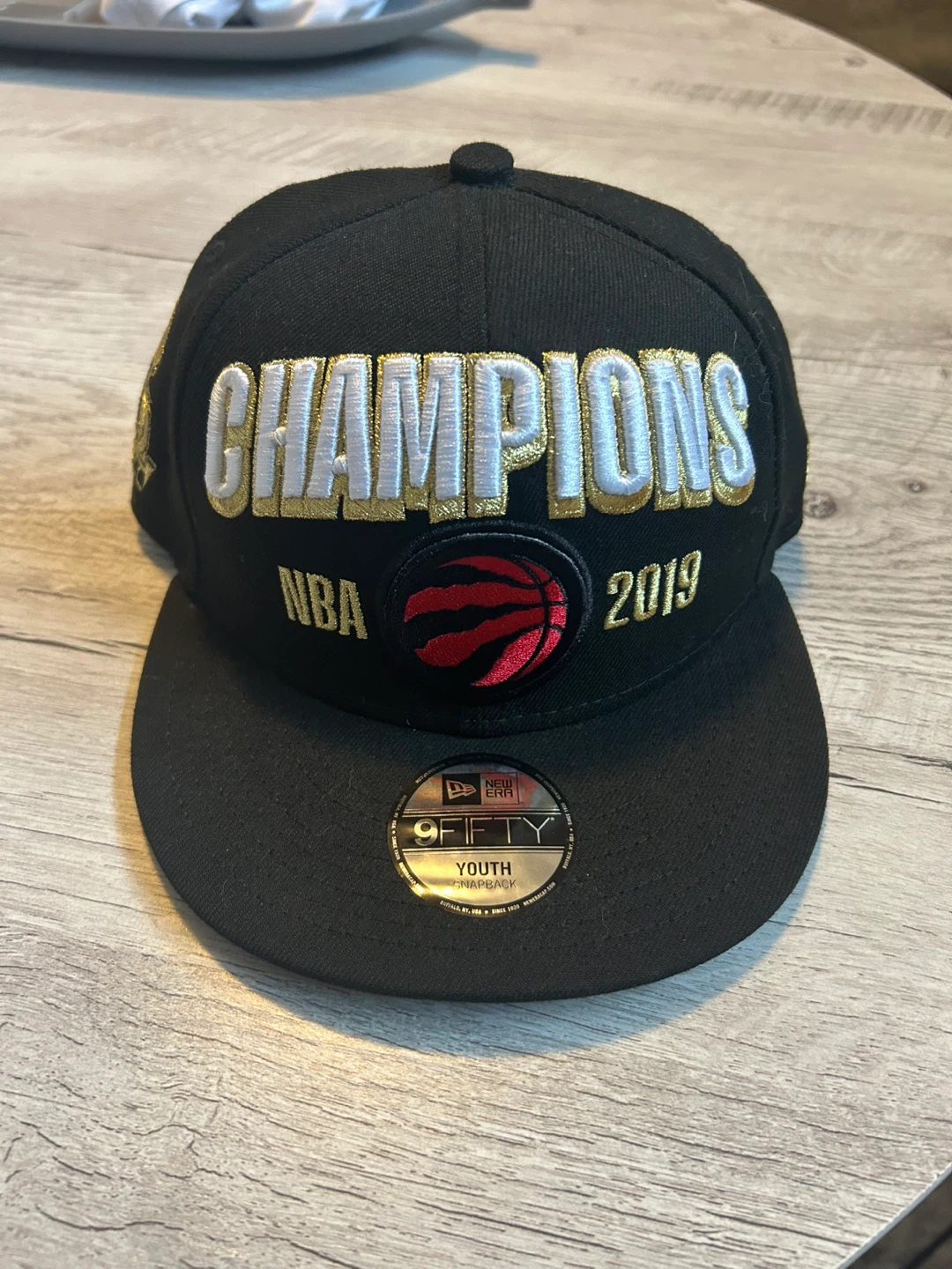 New Era Youth Toronto Raptors "Champions 2019" Baseball Cap