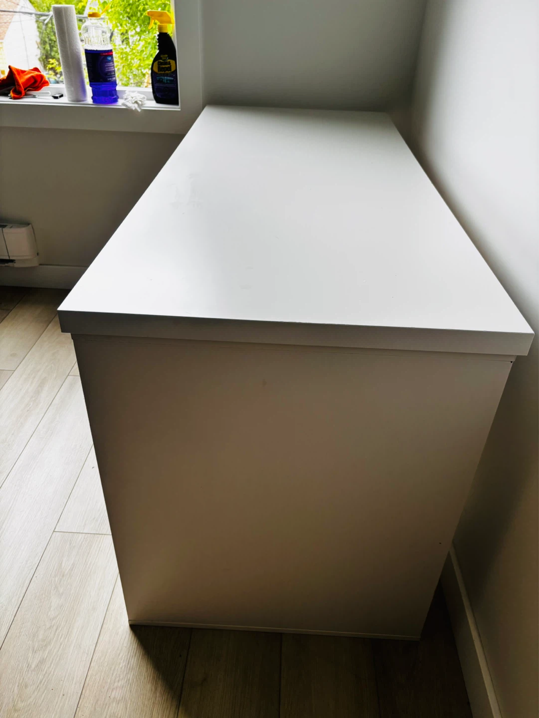 White IKEA ALEX Desk