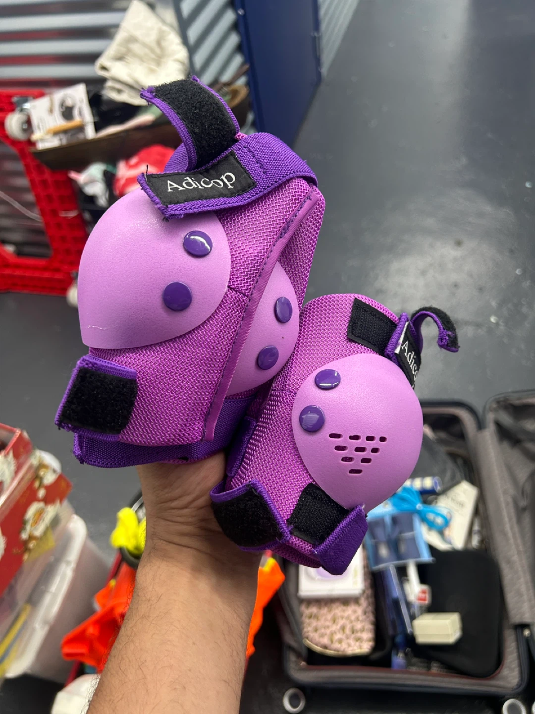 Adicop Purple Protective Gear Set