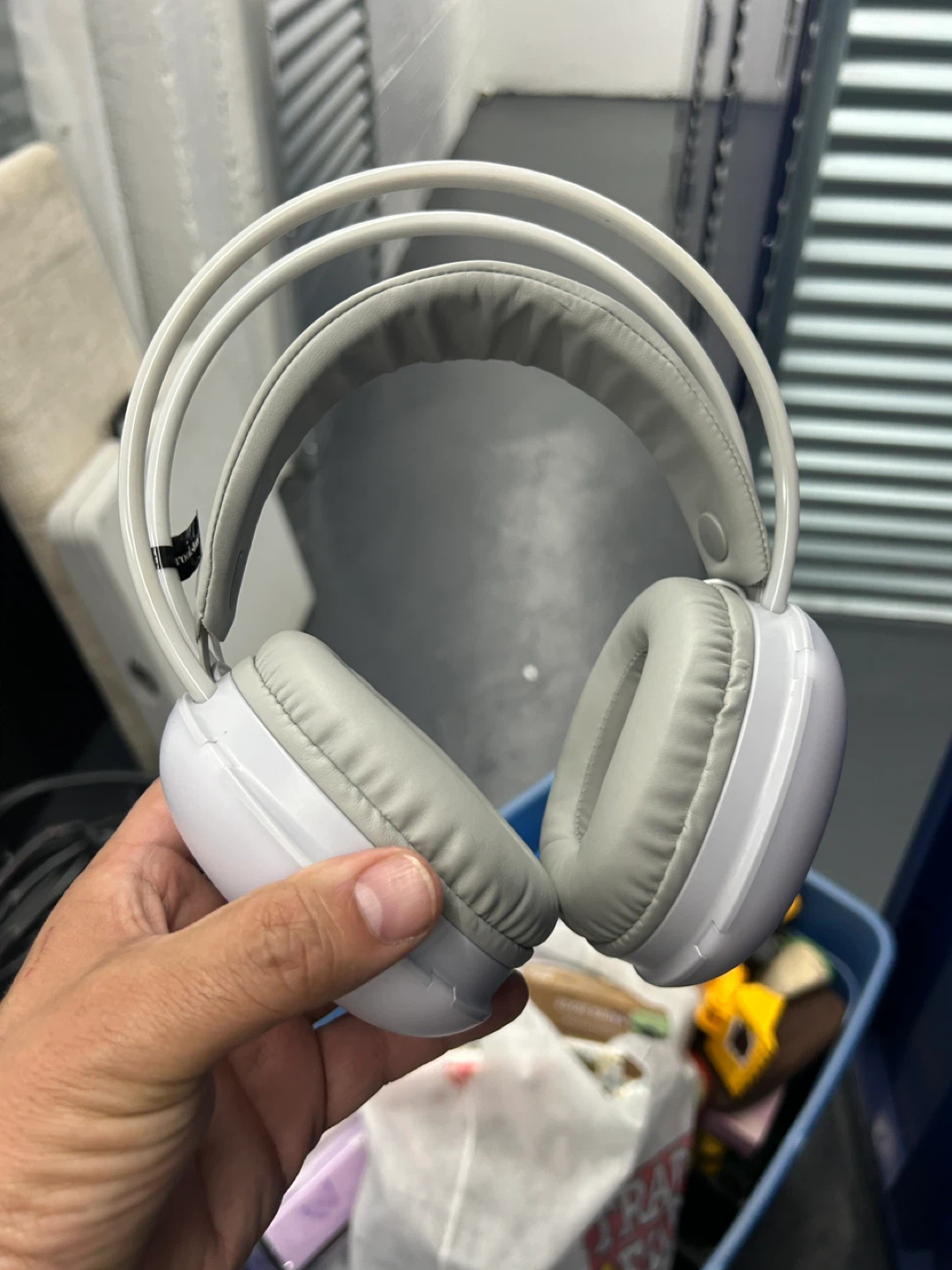 White Over-Ear Headphones