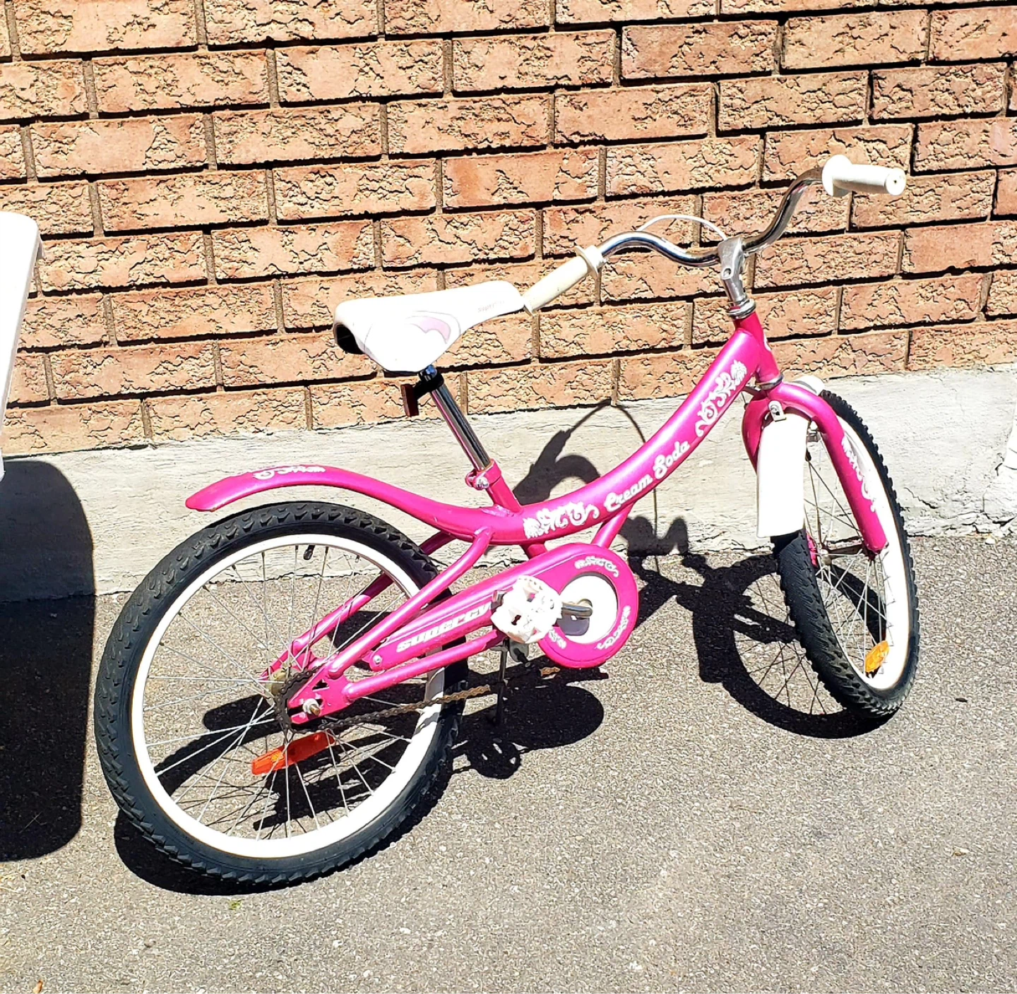 Kids Pink "Cream Soda" Bicycle