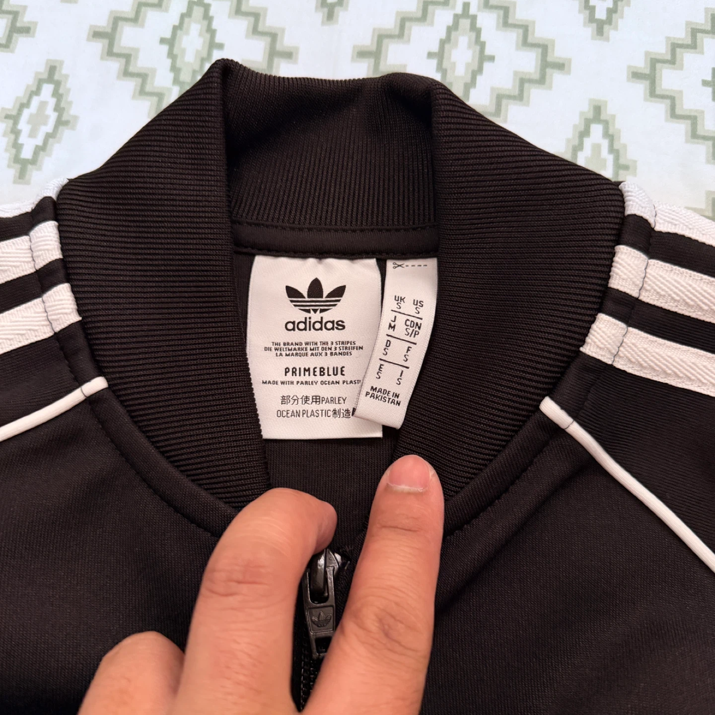 Adidas Primeblue Track Jacket - Small - photo 2