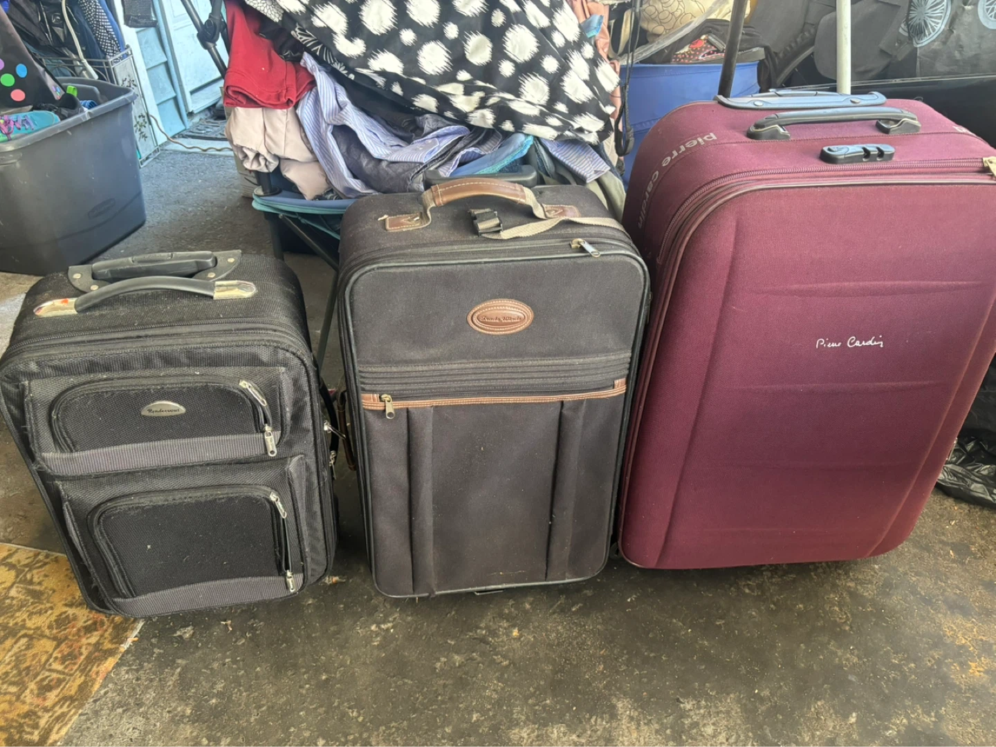 Suitcase 5 dollars each
