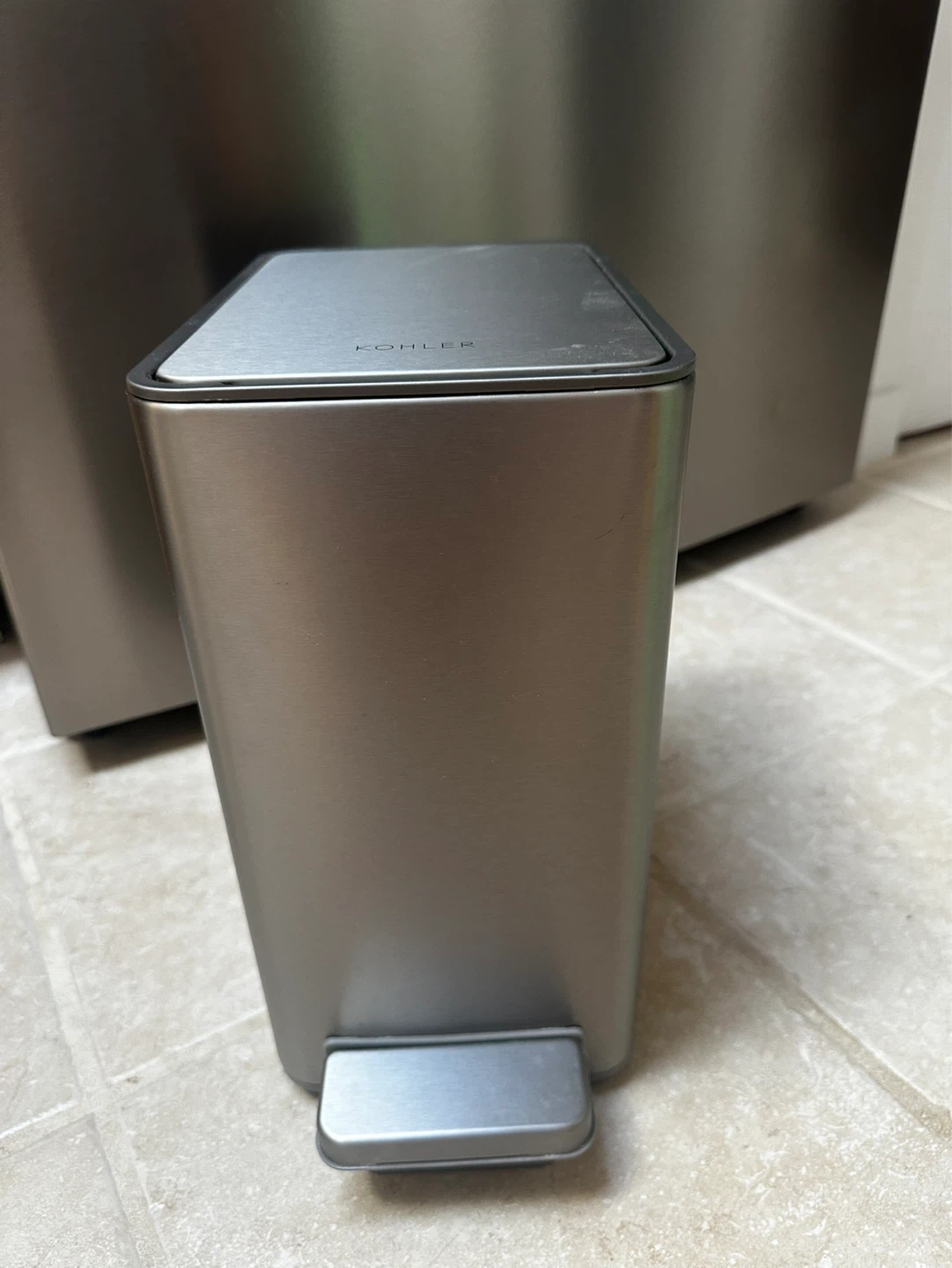 KOHLER Stainless Steel Step Trash Can - photo 2