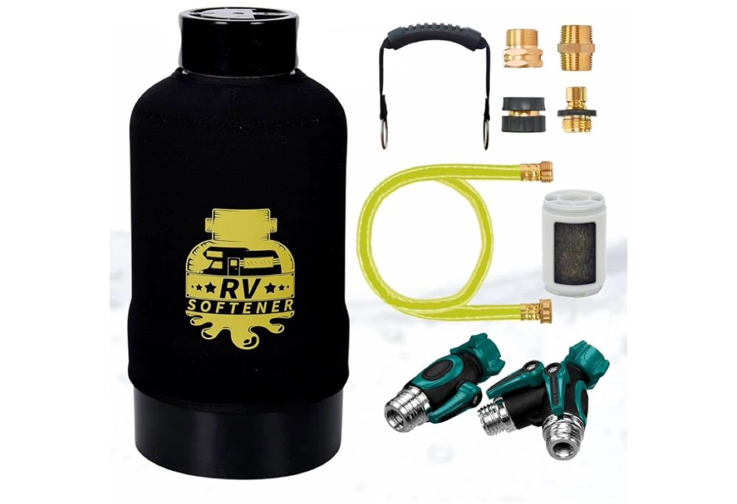 RV Water Softener with Accessories