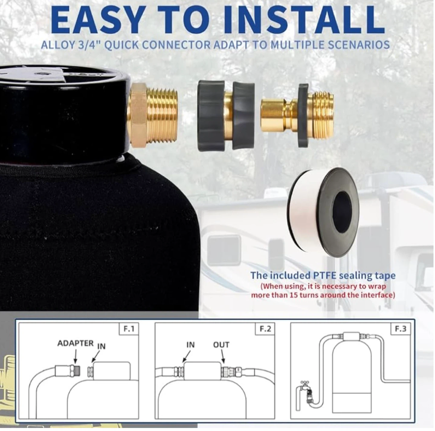 RV Water Softener with Accessories - photo 3