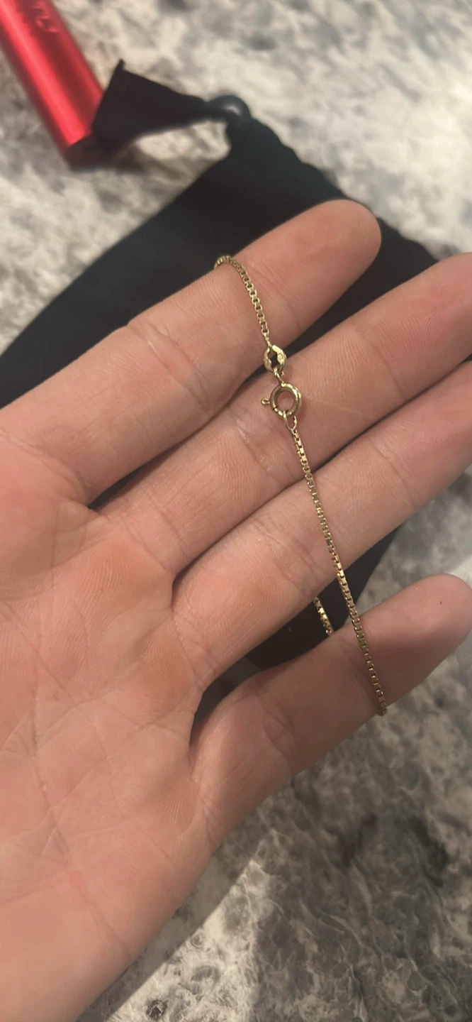 14k sold Gold Chain bracelet