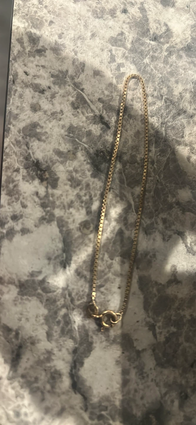 14k sold Gold Chain bracelet - photo 2