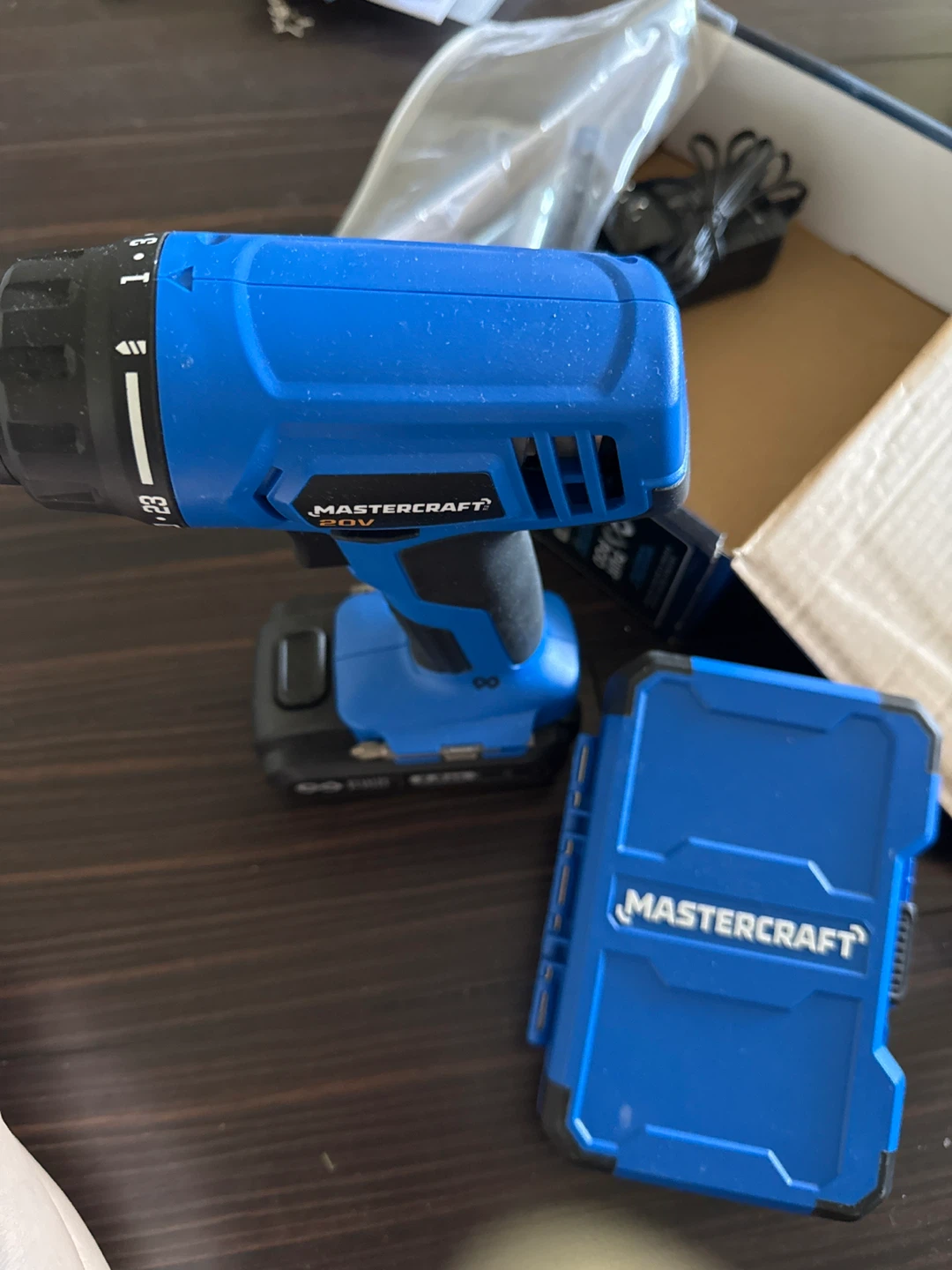 Mastercraft 20V MAX Cordless Drill with Battery - photo 2