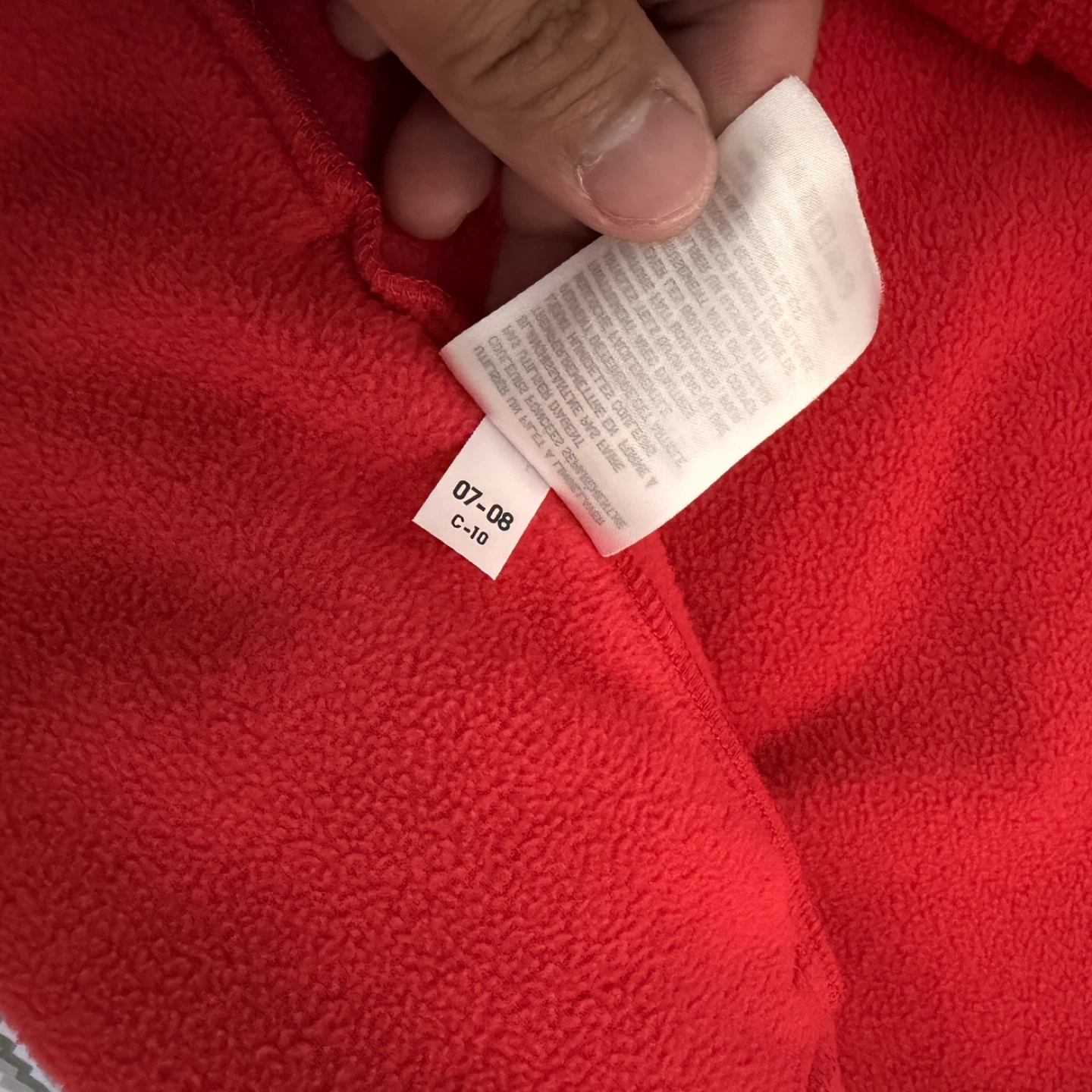 UNIQLO Red Fleece Zip-Up Hoodie Jacket - For Female - photo 5