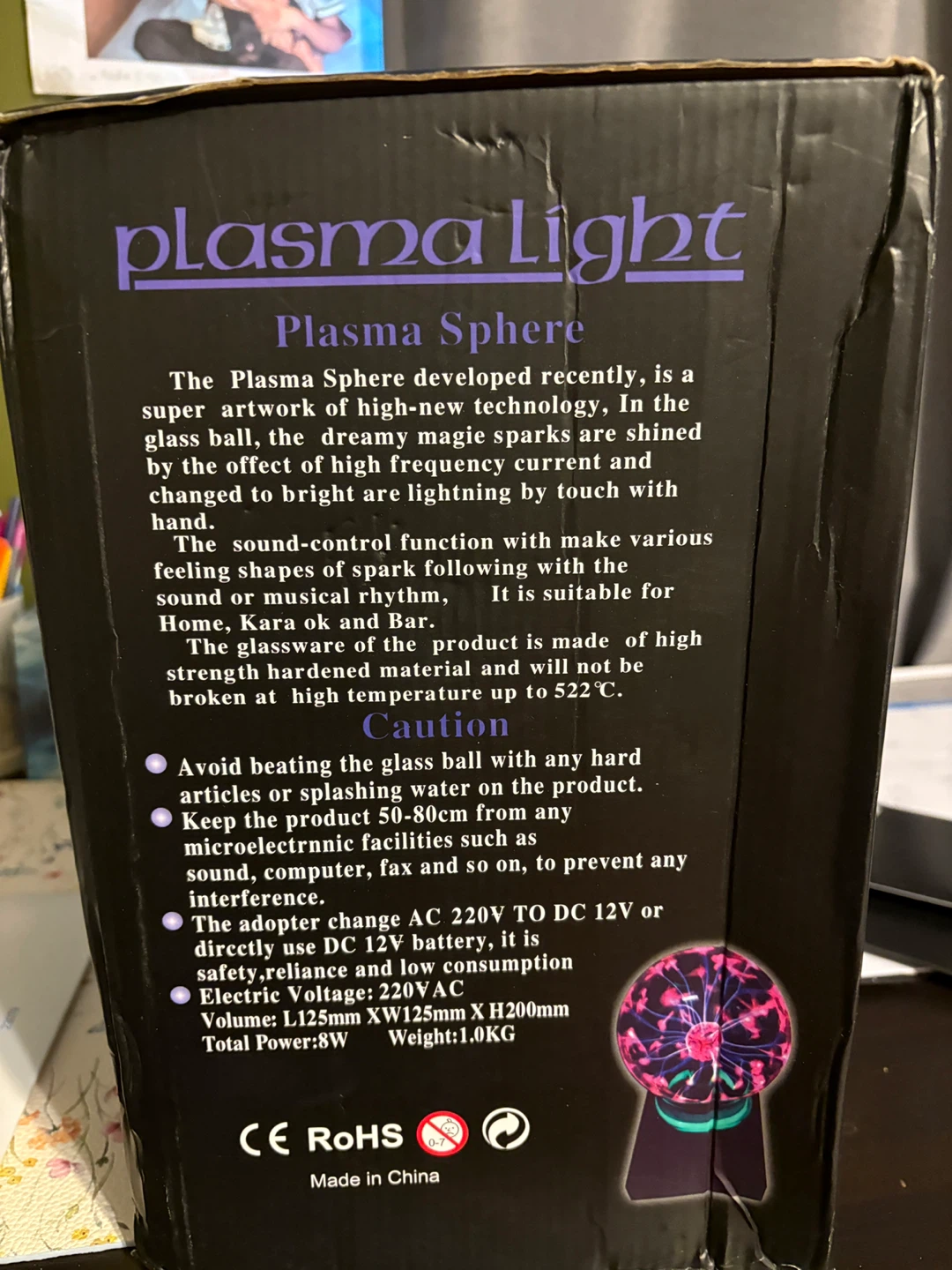 Theefun Plasma Ball - photo 3