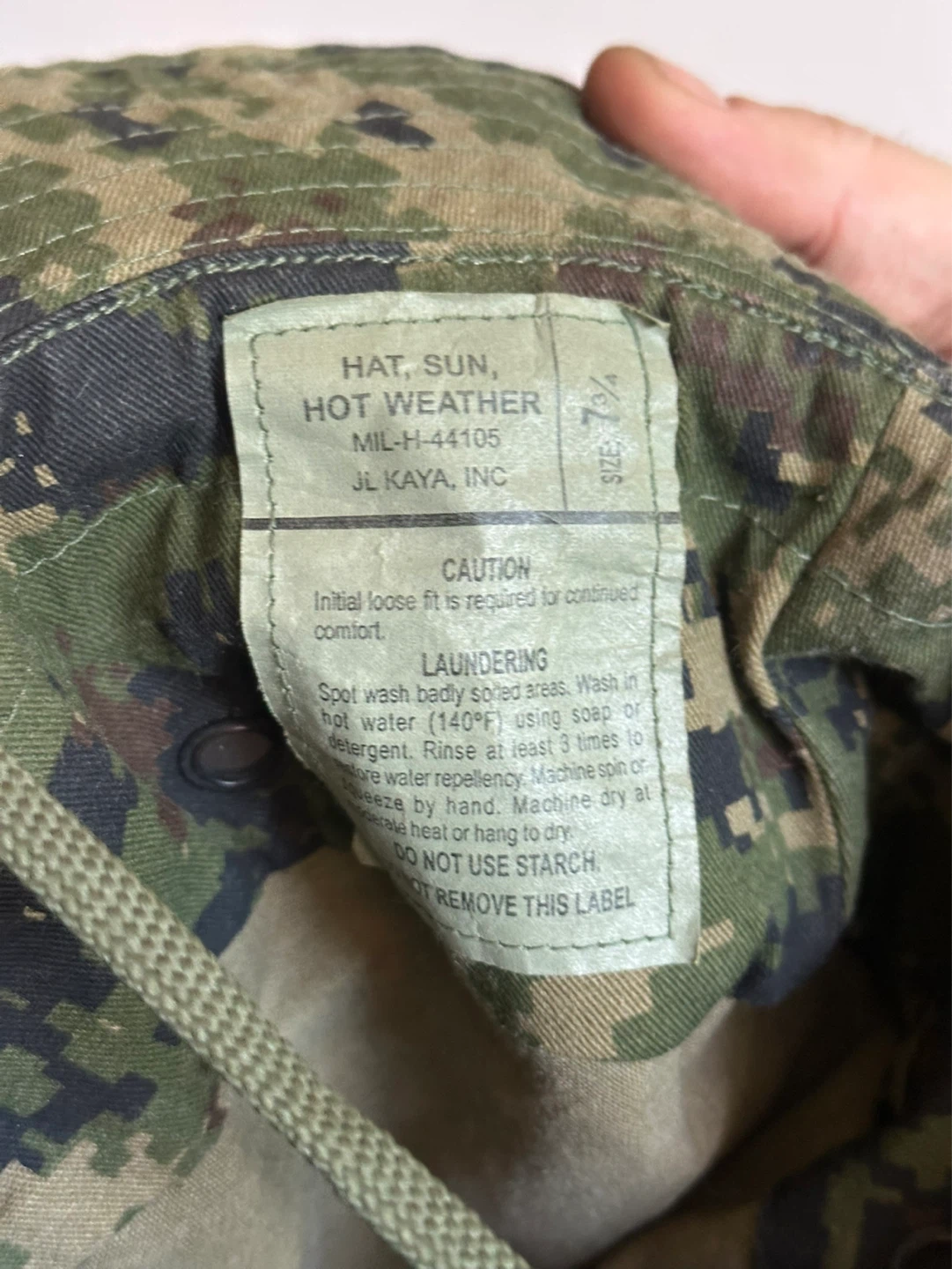 USA Military hat sun hot weather - photo 5