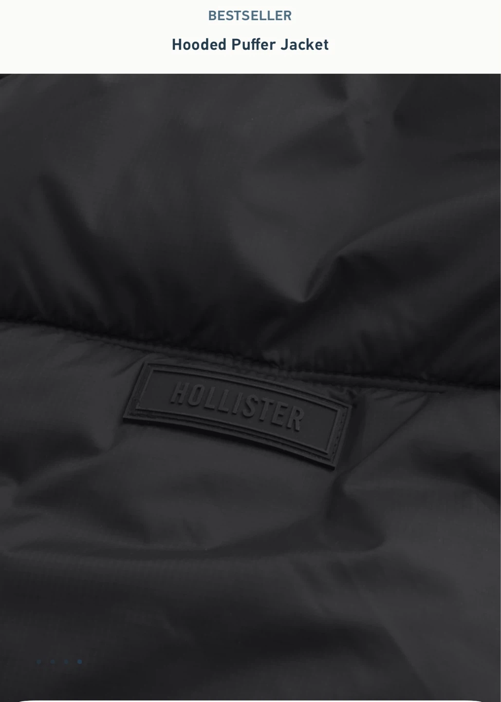 Hollister Hooded Puffer Jacket - photo 3