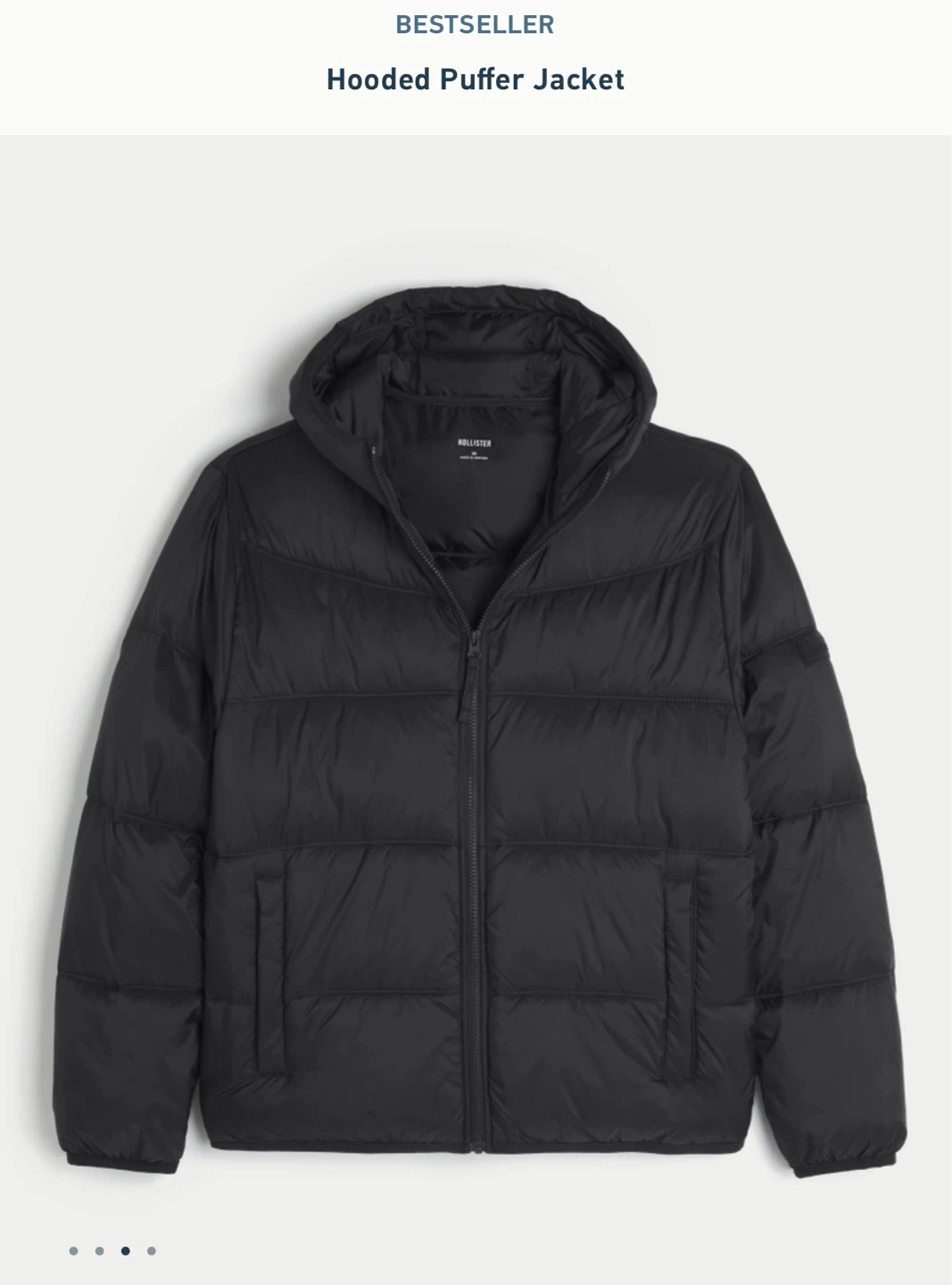 Hollister Hooded Puffer Jacket - photo 2