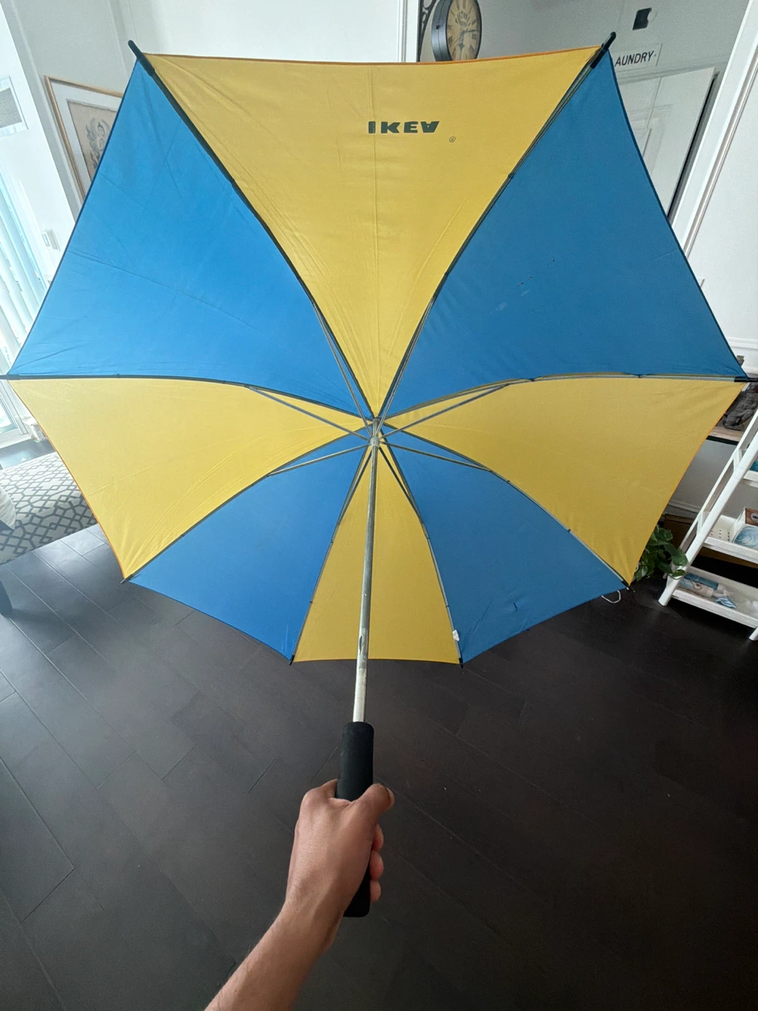 IKEA Umbrella - Blue and Yellow - photo 2