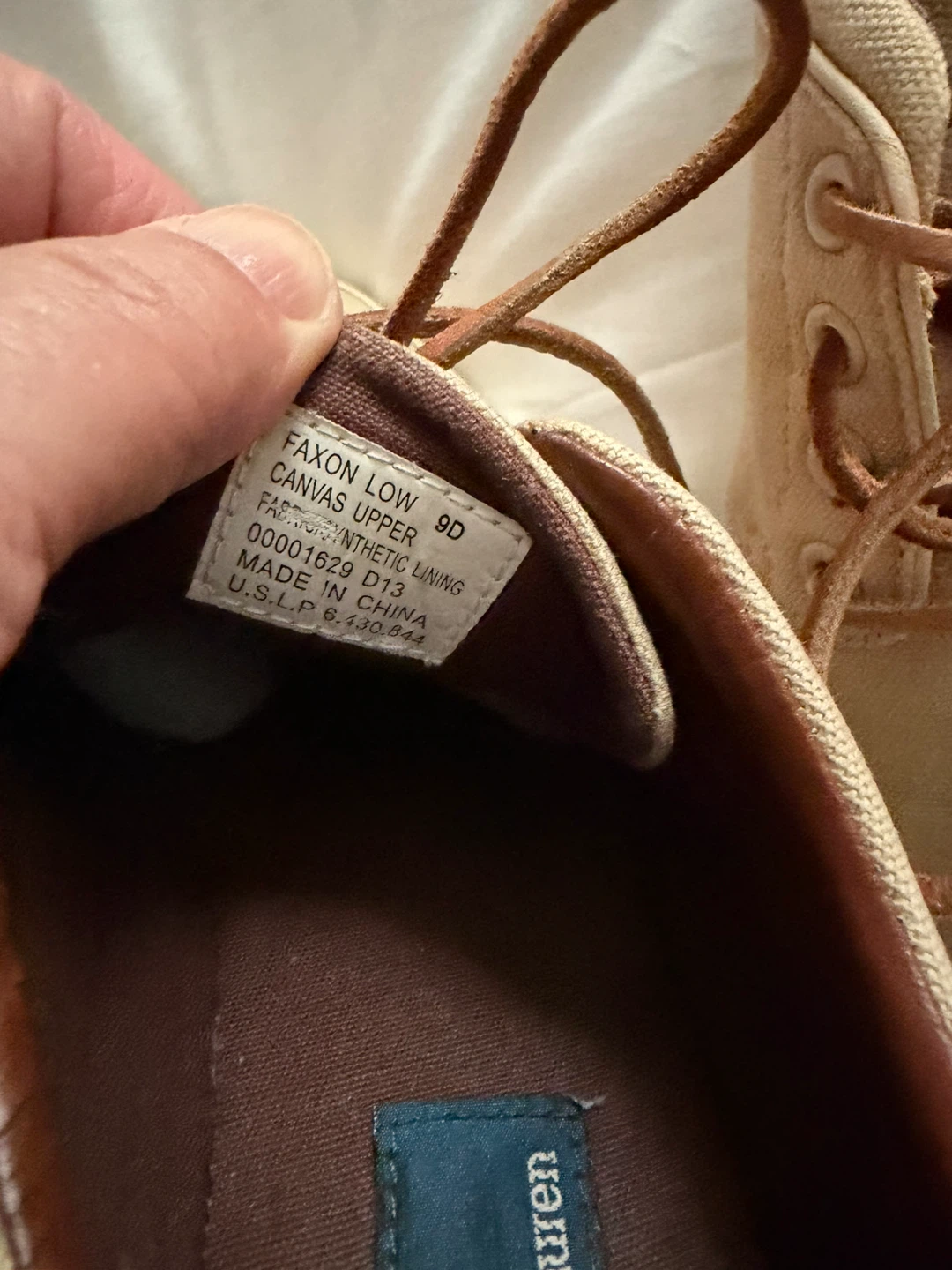 Polo Ralph Lauren Faxon Low Canvas Sneakers - photo 5