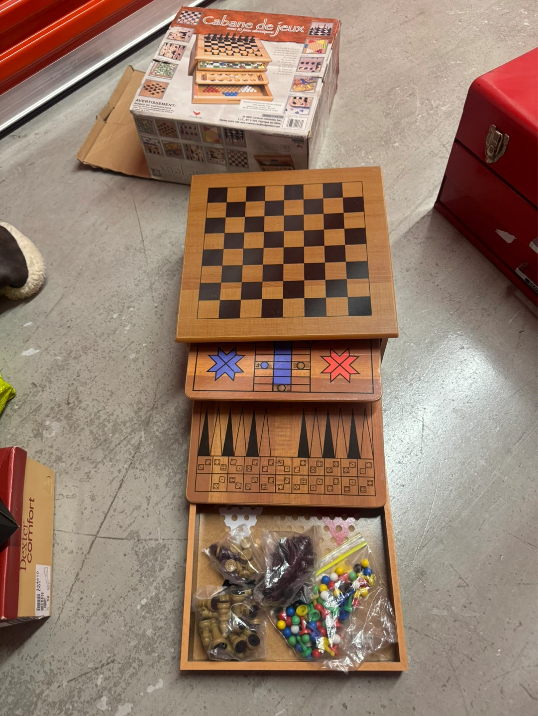 Multi-Game Wood Set - Chess, Checkers, Backgammon - photo 2
