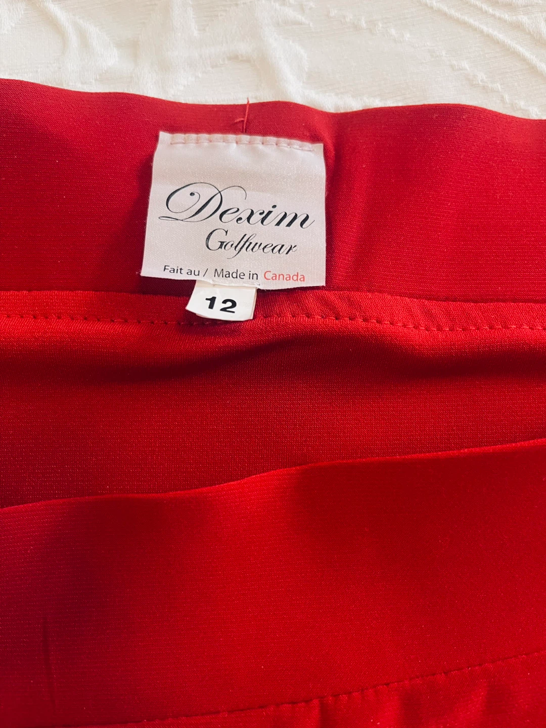 Dexim Golfwear Skirt Size 12 - photo 4
