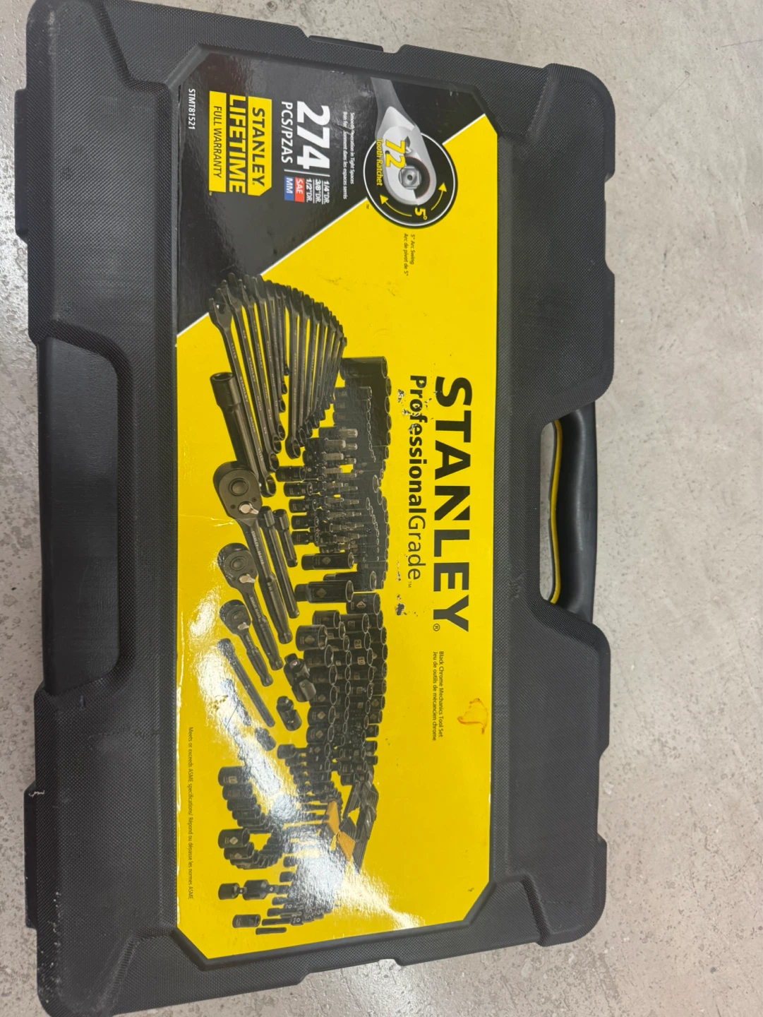 Stanley 274-piece Professional Grade Tool Set