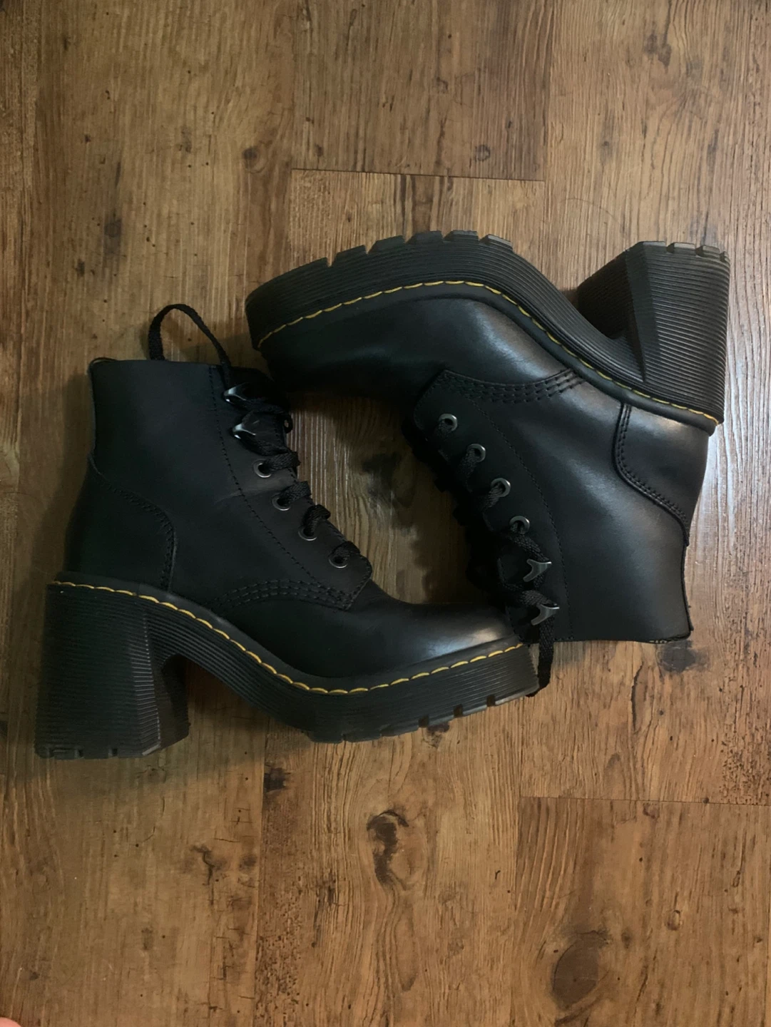 Women’s Platform heeled Dr Martin Booties - photo 2