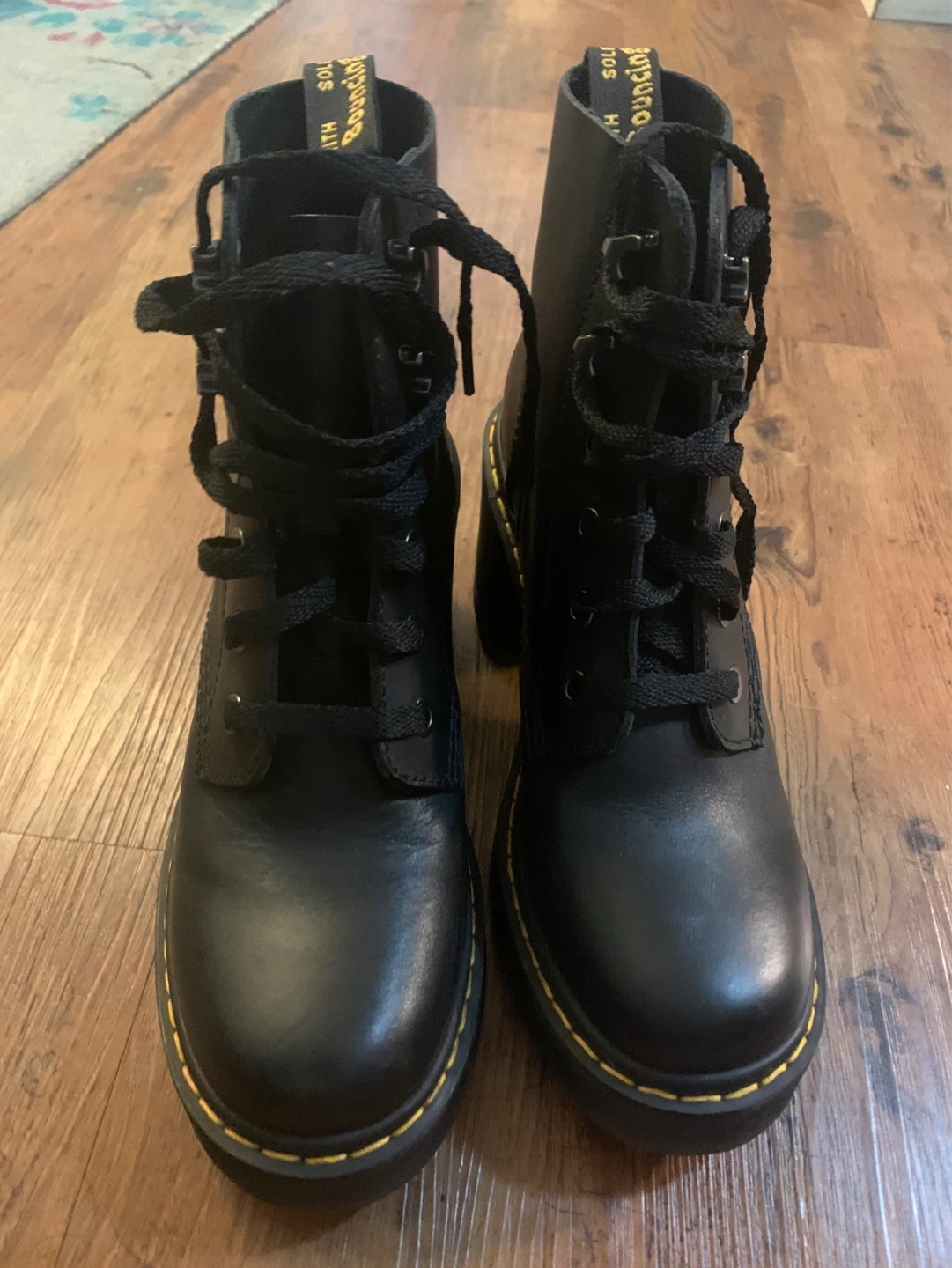 Women’s Platform heeled Dr Martin Booties - photo 3