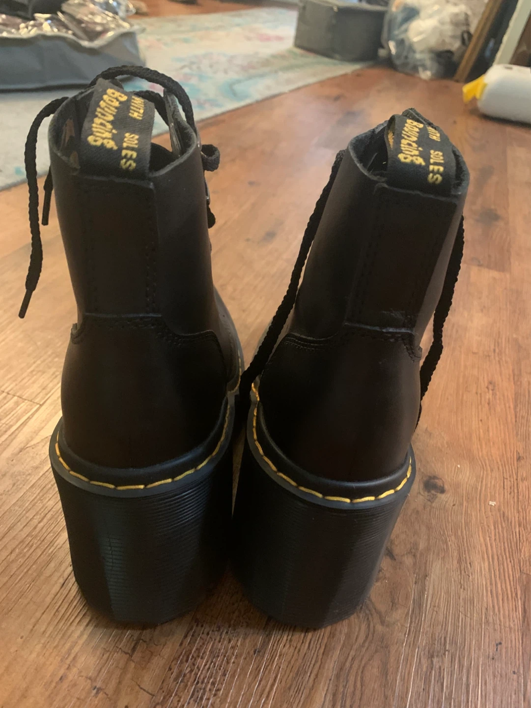 Women’s Platform heeled Dr Martin Booties - photo 5