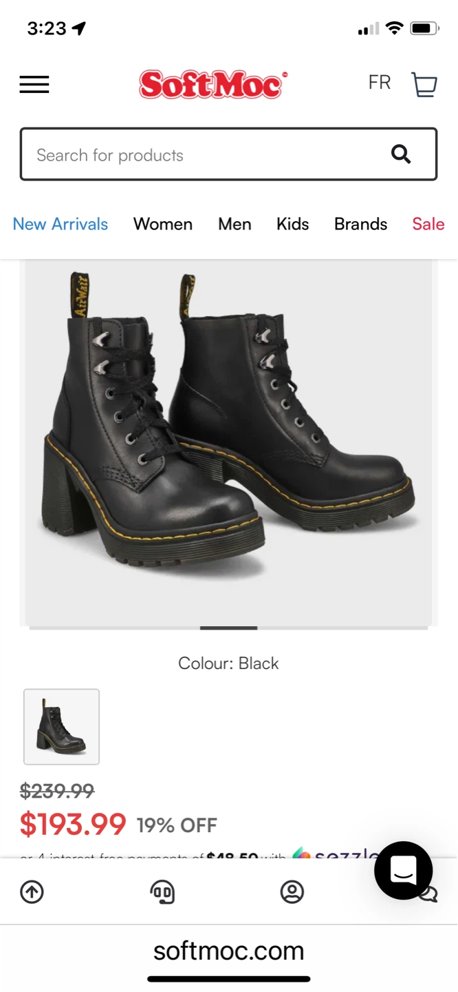 Women’s Platform heeled Dr Martin Booties