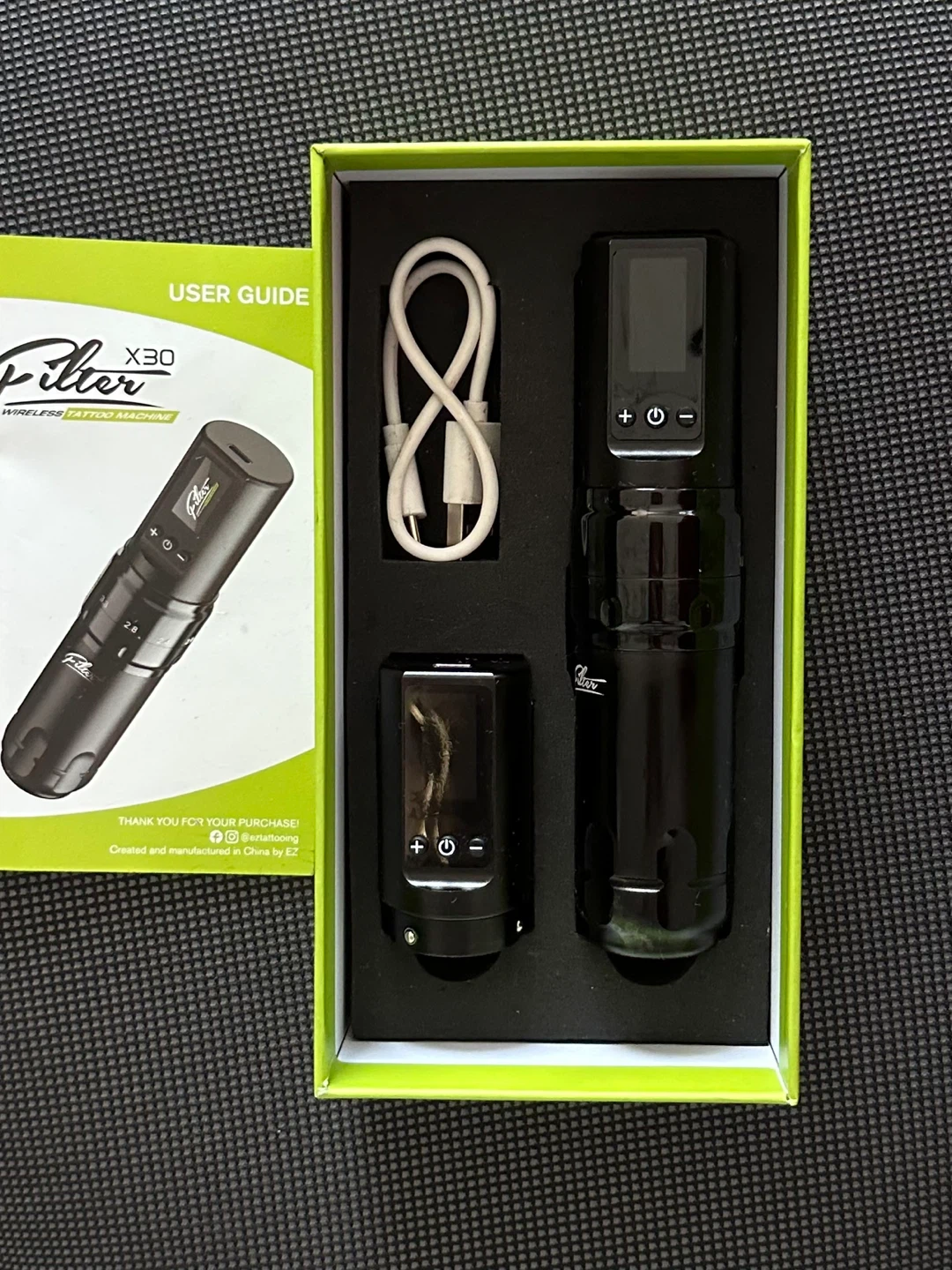 filter wireless tattoo machine