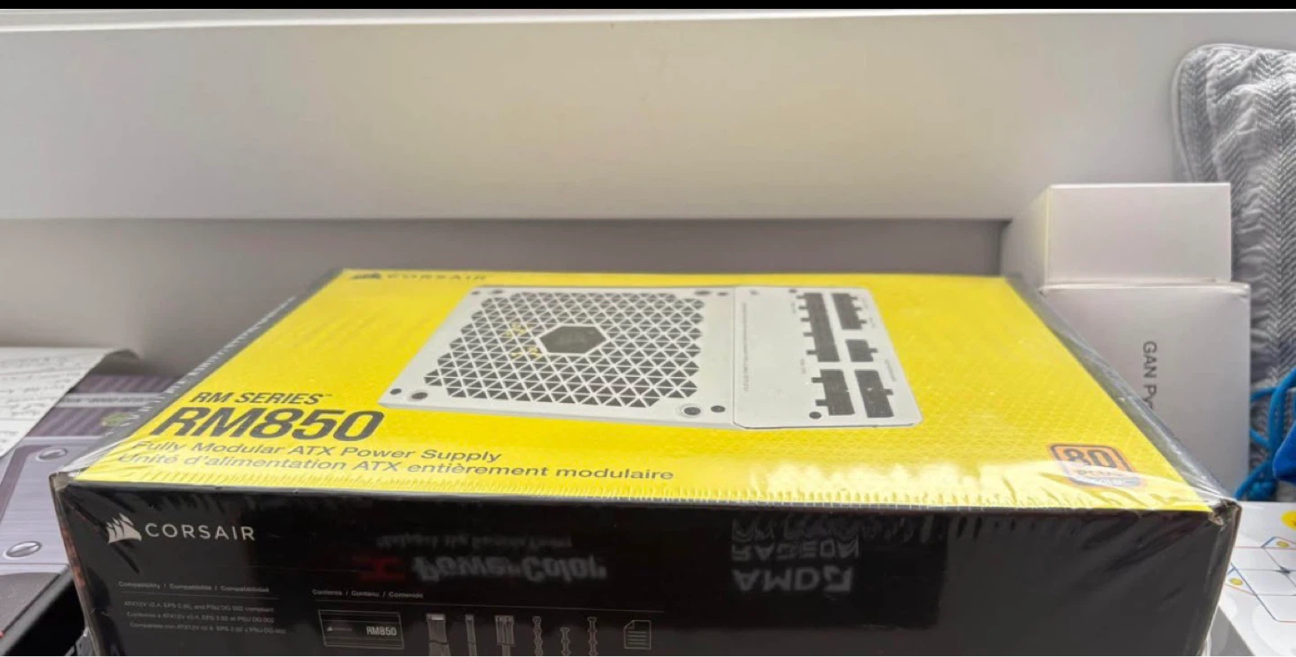 Corsair RM850 850W 80+ Gold Fully Modular PSU - Brand New Sealed - photo 2