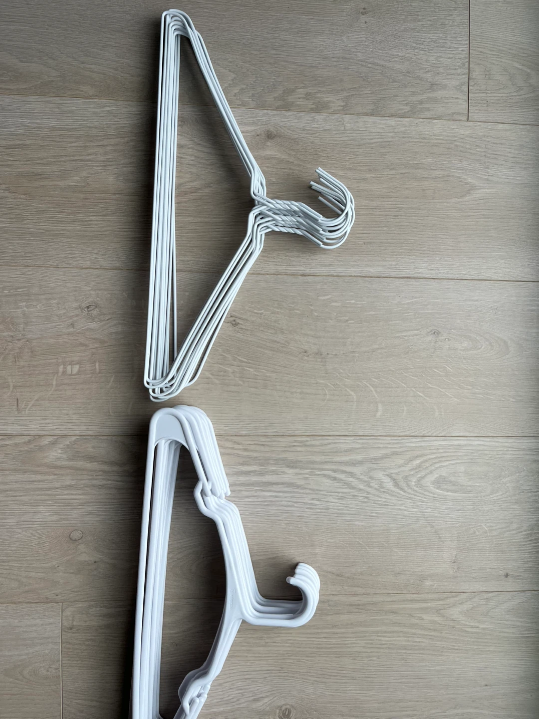 White Hangers (Set of 12)