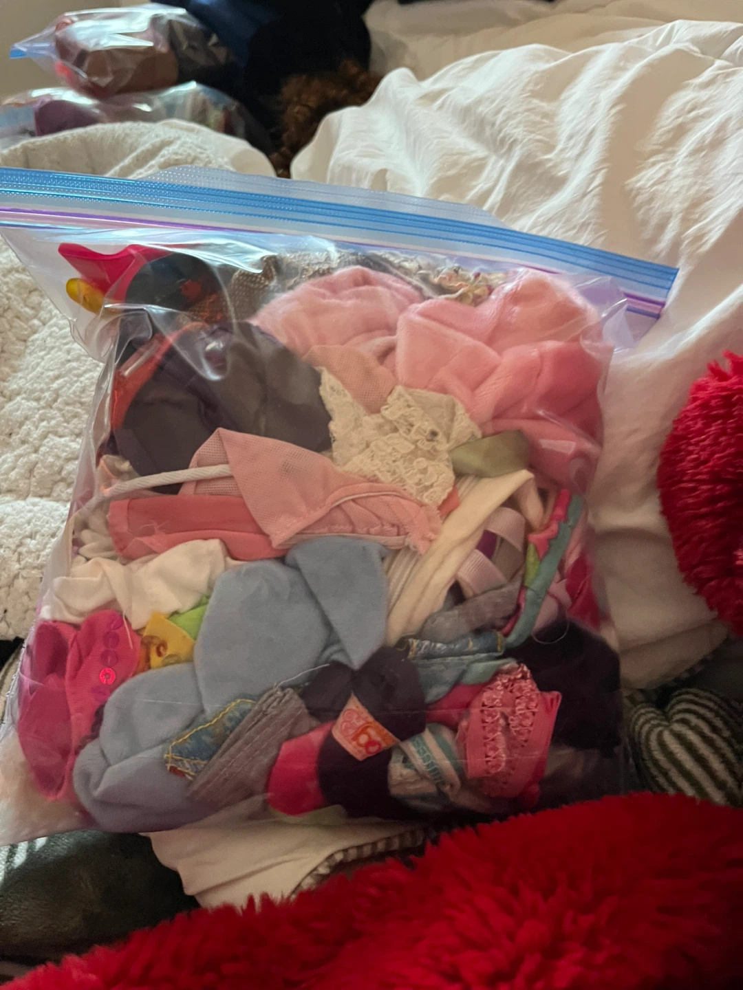 Assorted Doll Clothes and Shoes Bundle