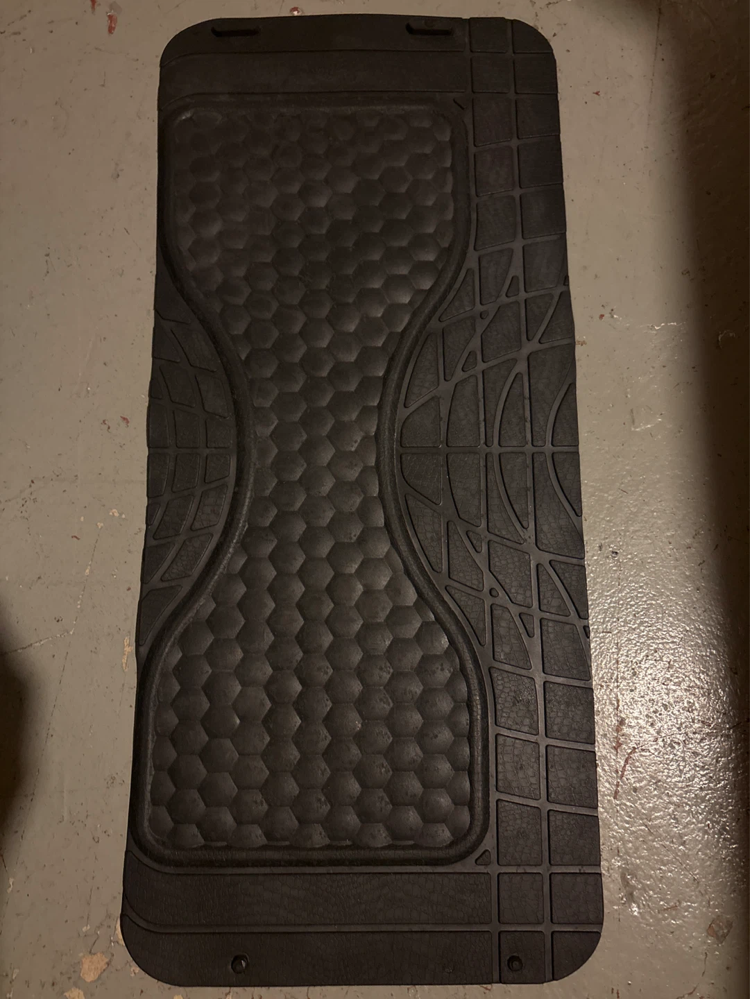 Black Rubber Car Floor Mat