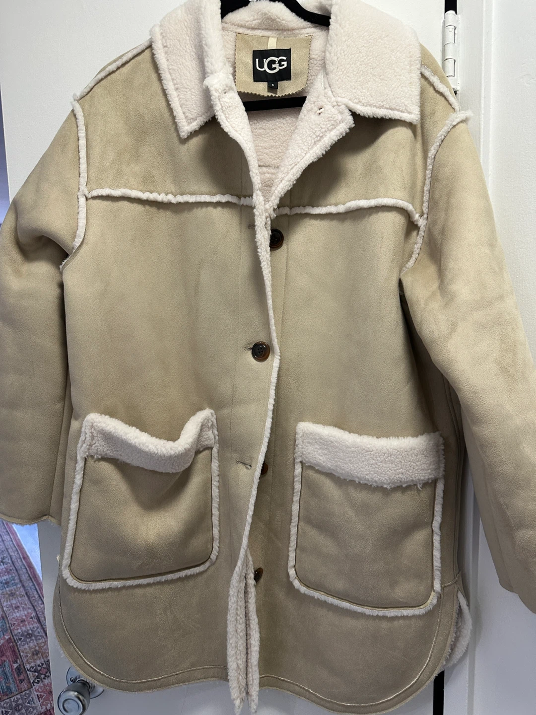NEVER WORN UGG Sherpa Lined Jacket