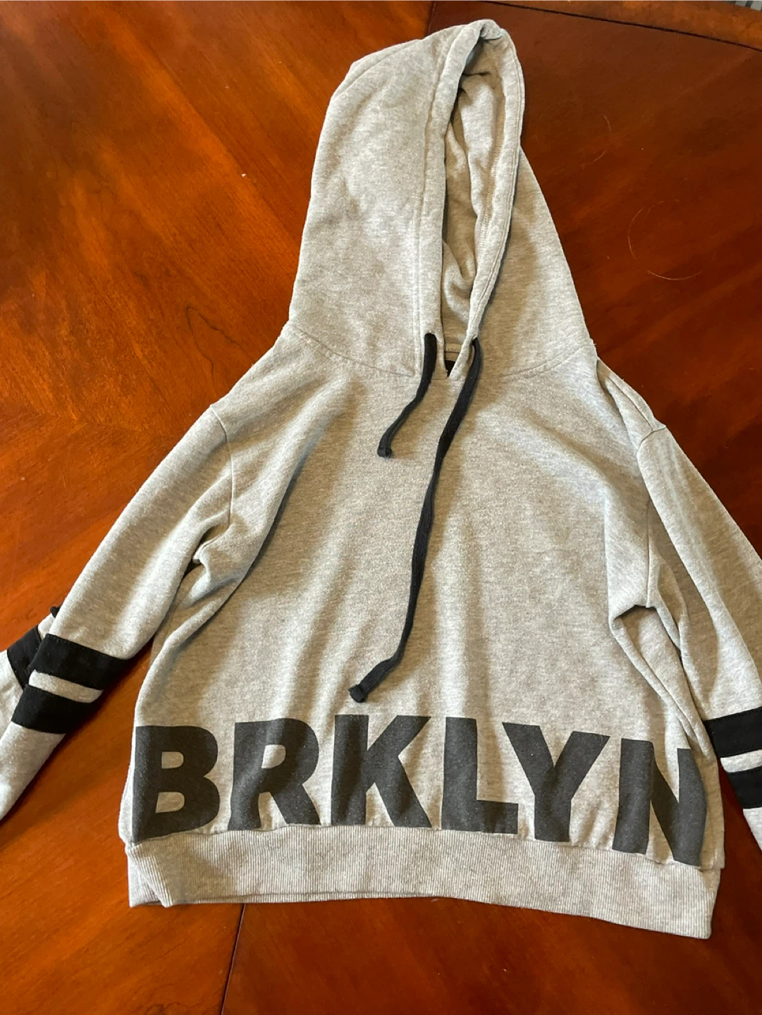 Streetwear Society Grey "BRKLYN" Hoodie