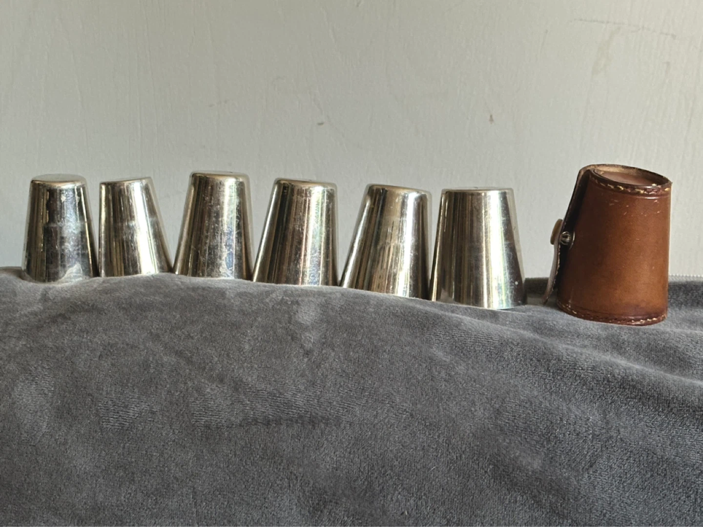 Vintage stacking shot glasses  made in Germany