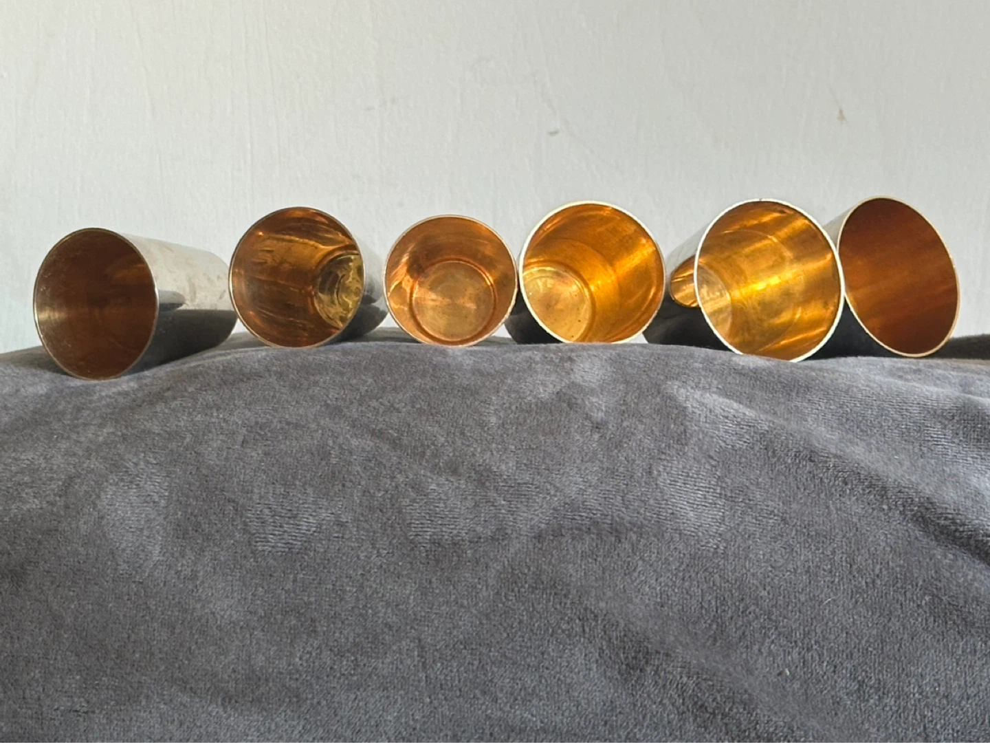 Vintage stacking shot glasses  made in Germany - photo 4