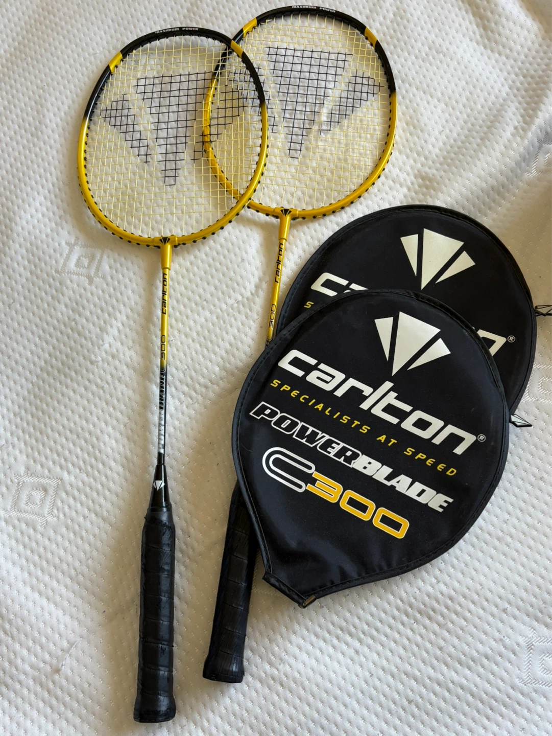 Carlton Powerblade C300 Badminton Rackets (Pair) - photo 2