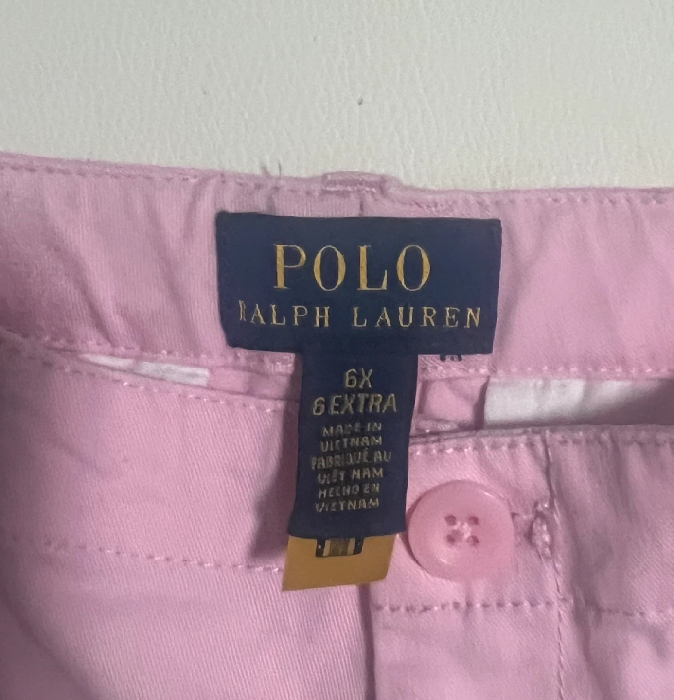 Polo Ralph Lauren Pink Shorts Size 6X kids - photo 3