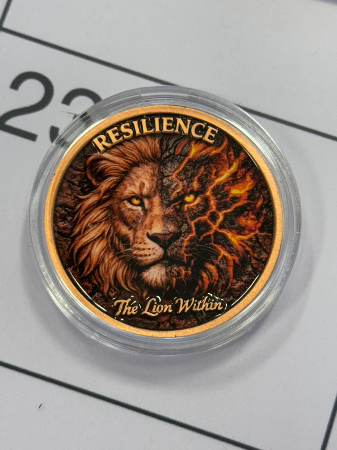 Resilience The Lion Within 1oz .999 Copper Coin 2026