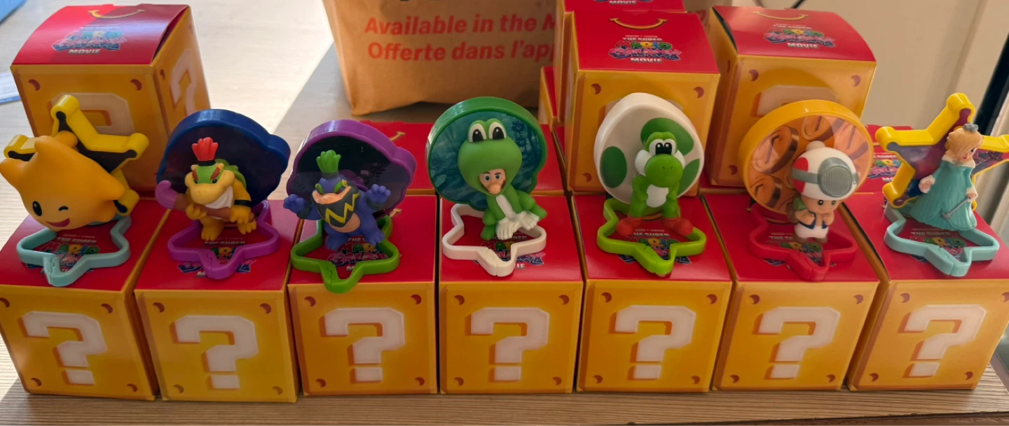 The Super Mario Bros. Movie Figurines (Set of 7)