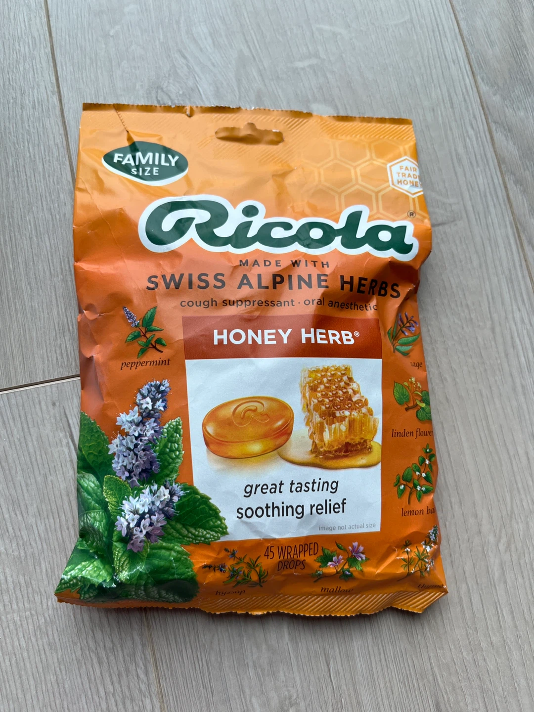 Ricola Honey Herb Cough Drops