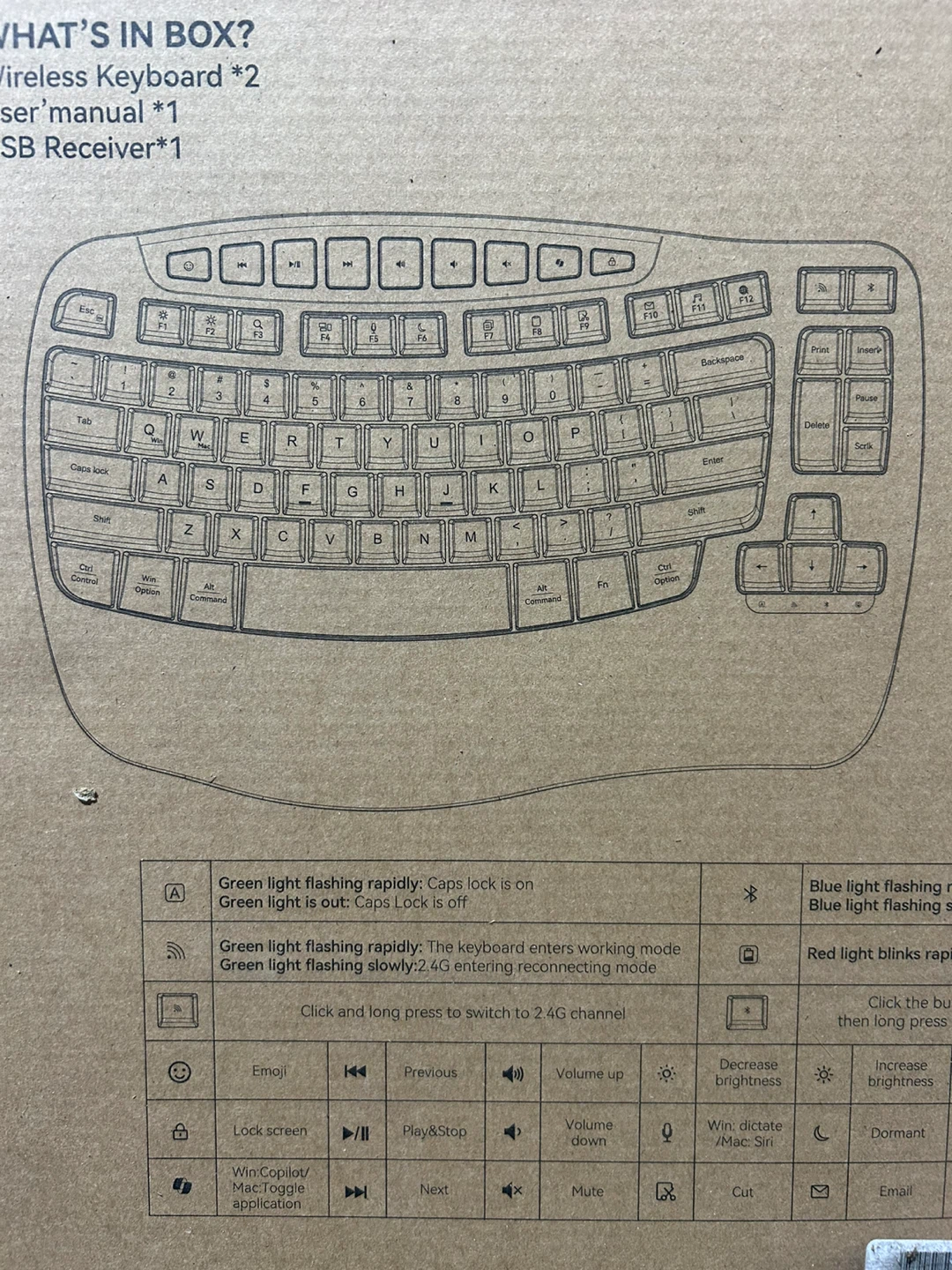 Wireless Keyboard and Numpad Set - photo 2