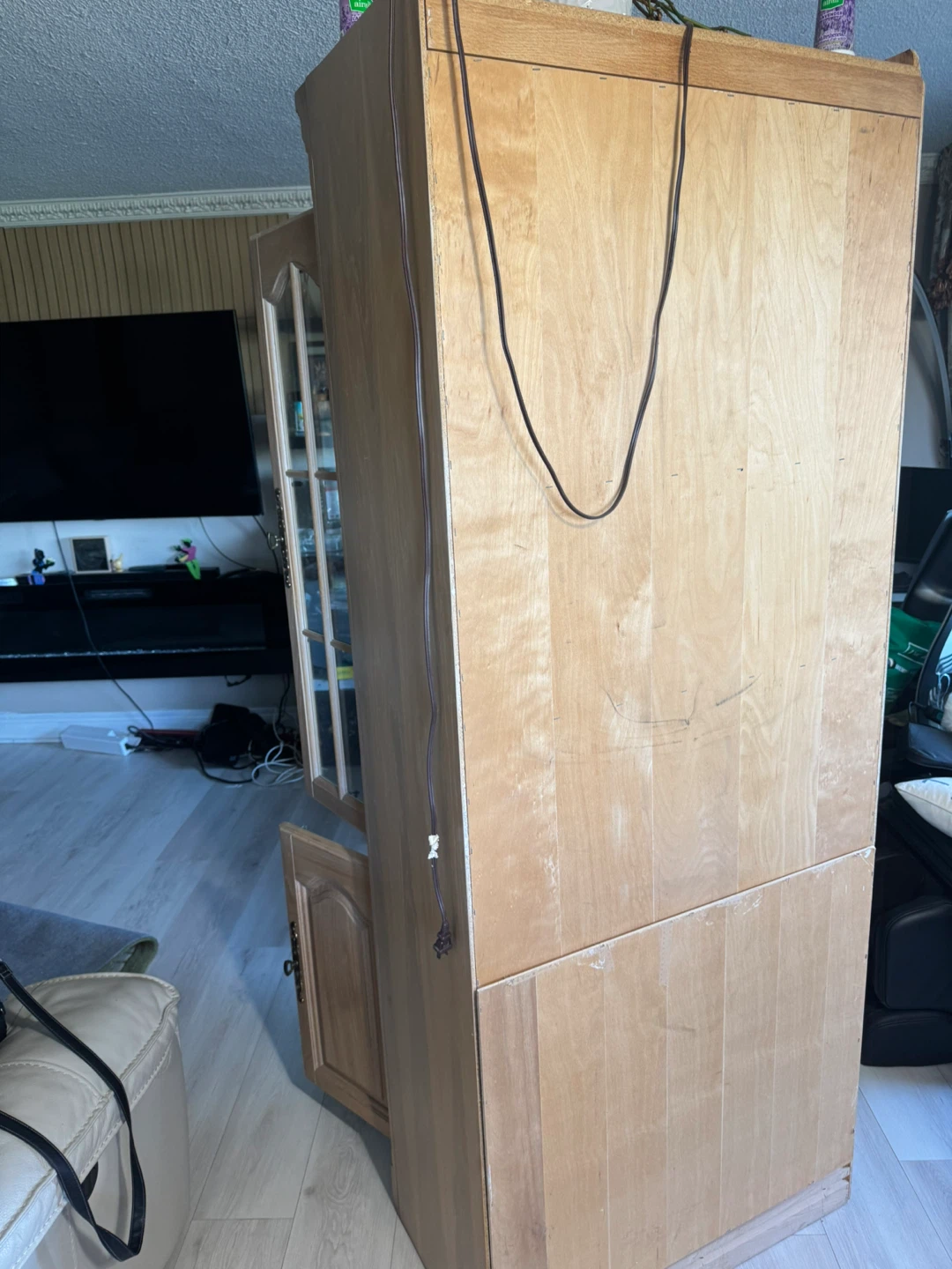 Wooden Display Cabinet with Glass Doors - photo 5