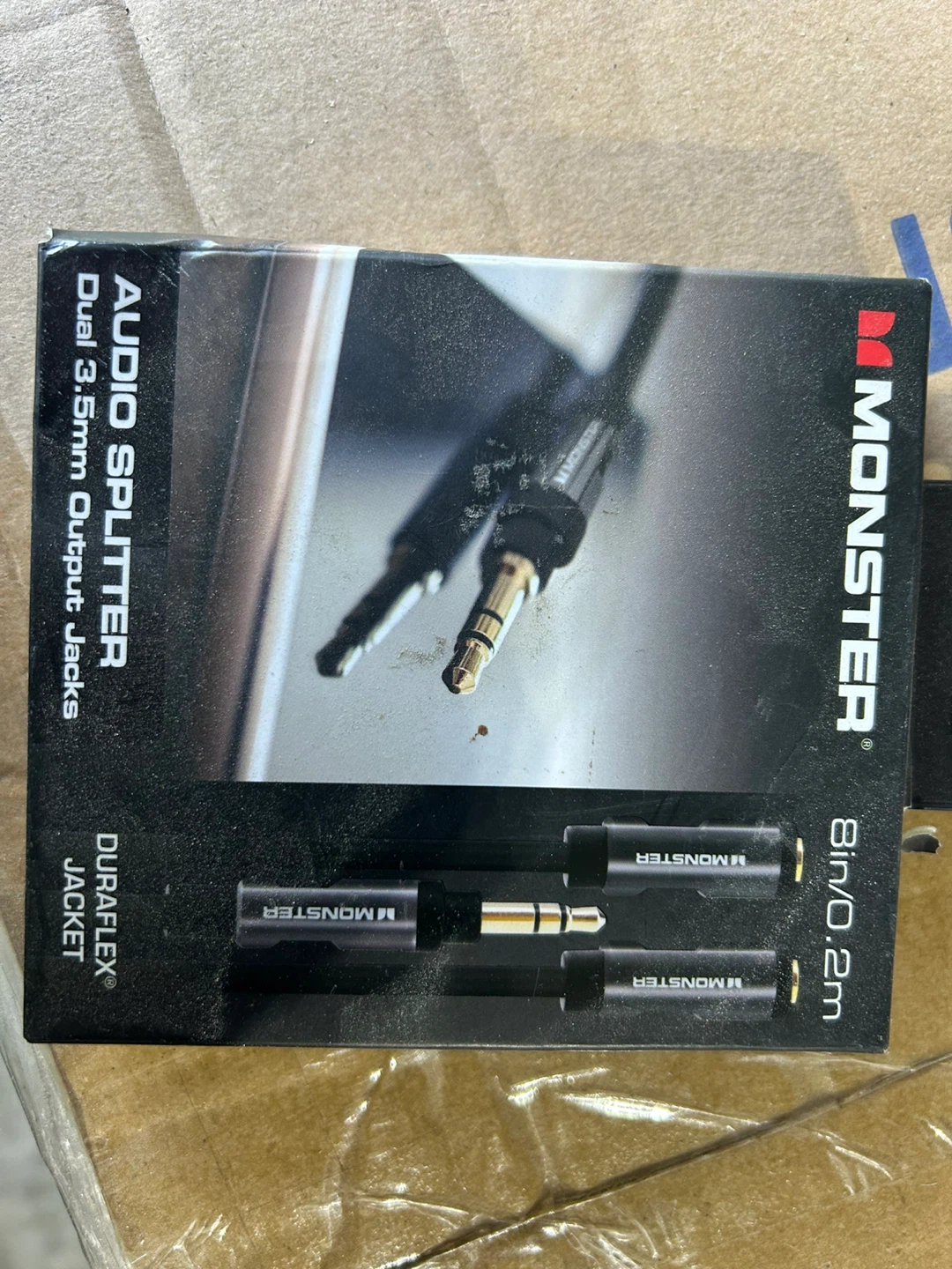Monster Audio Splitter Dual 3.5mm Output Jacks