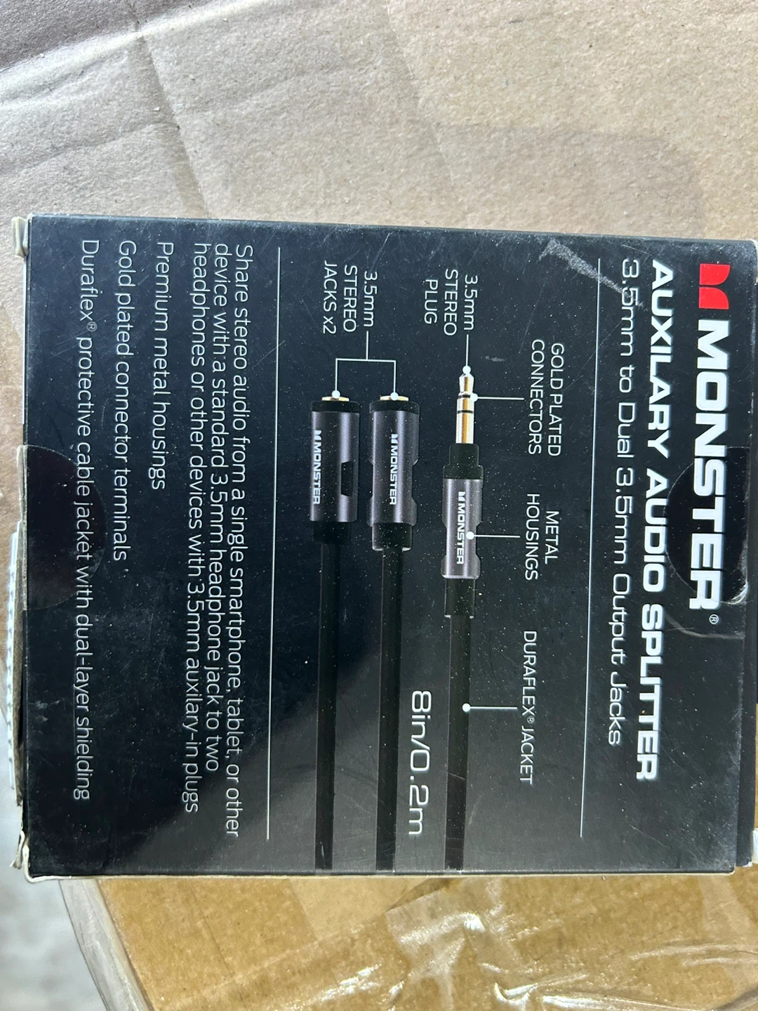 Monster Audio Splitter Dual 3.5mm Output Jacks - photo 2