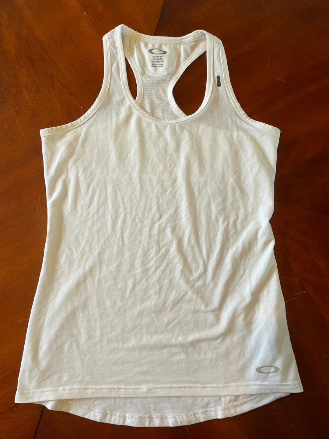 Oakley White Tank Top