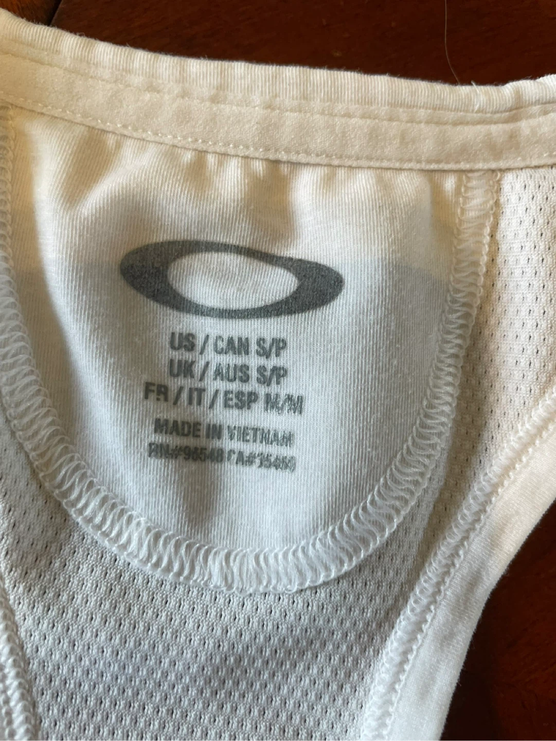 Oakley White Tank Top - photo 2