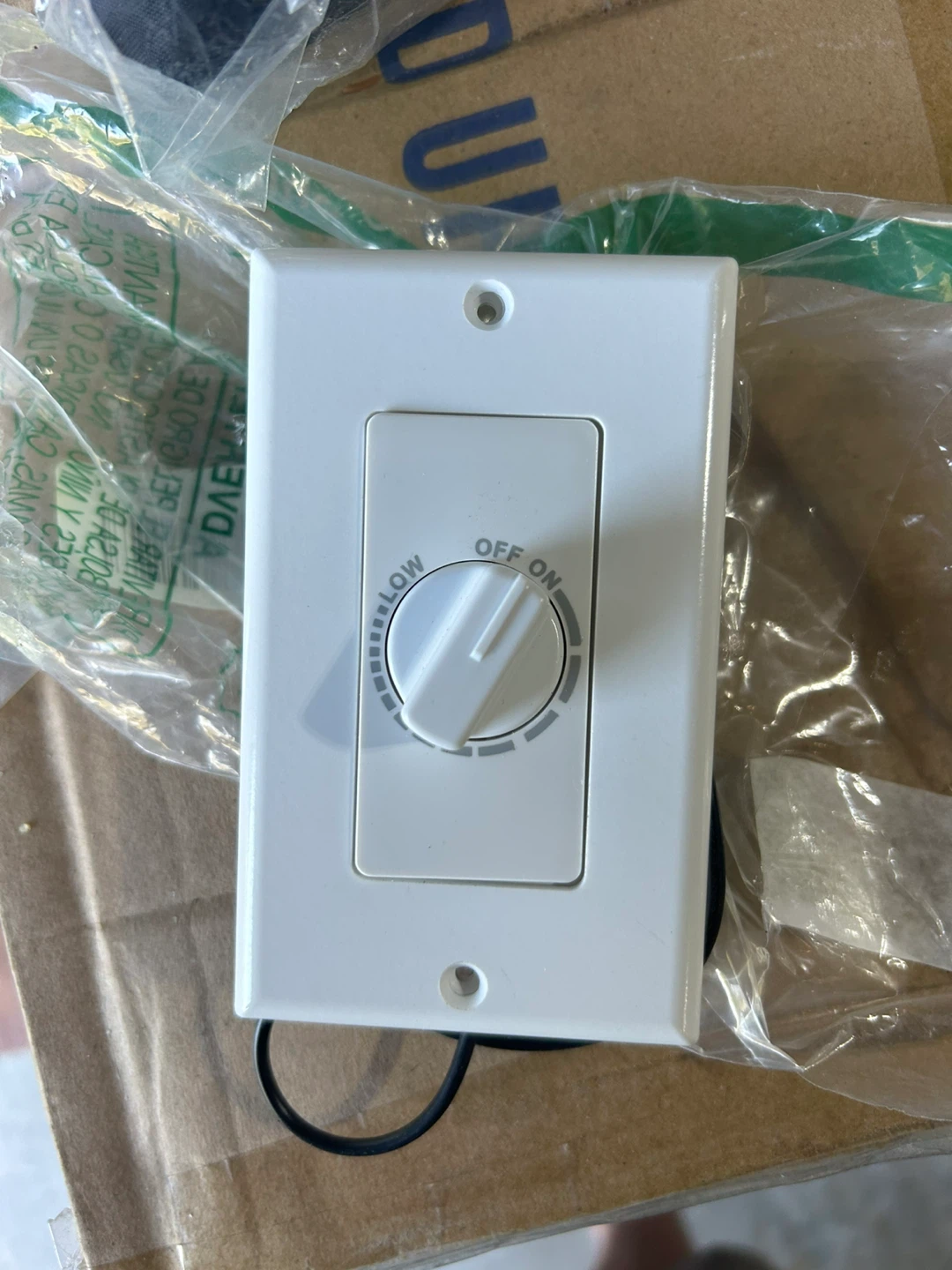 New In-Wall Fan Speed Control